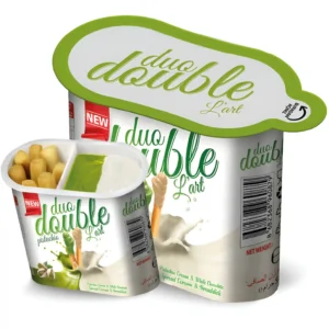 بیسکوییت چوبی دو دابل با کرم پسته ای Duo Double وزن 200 گرم