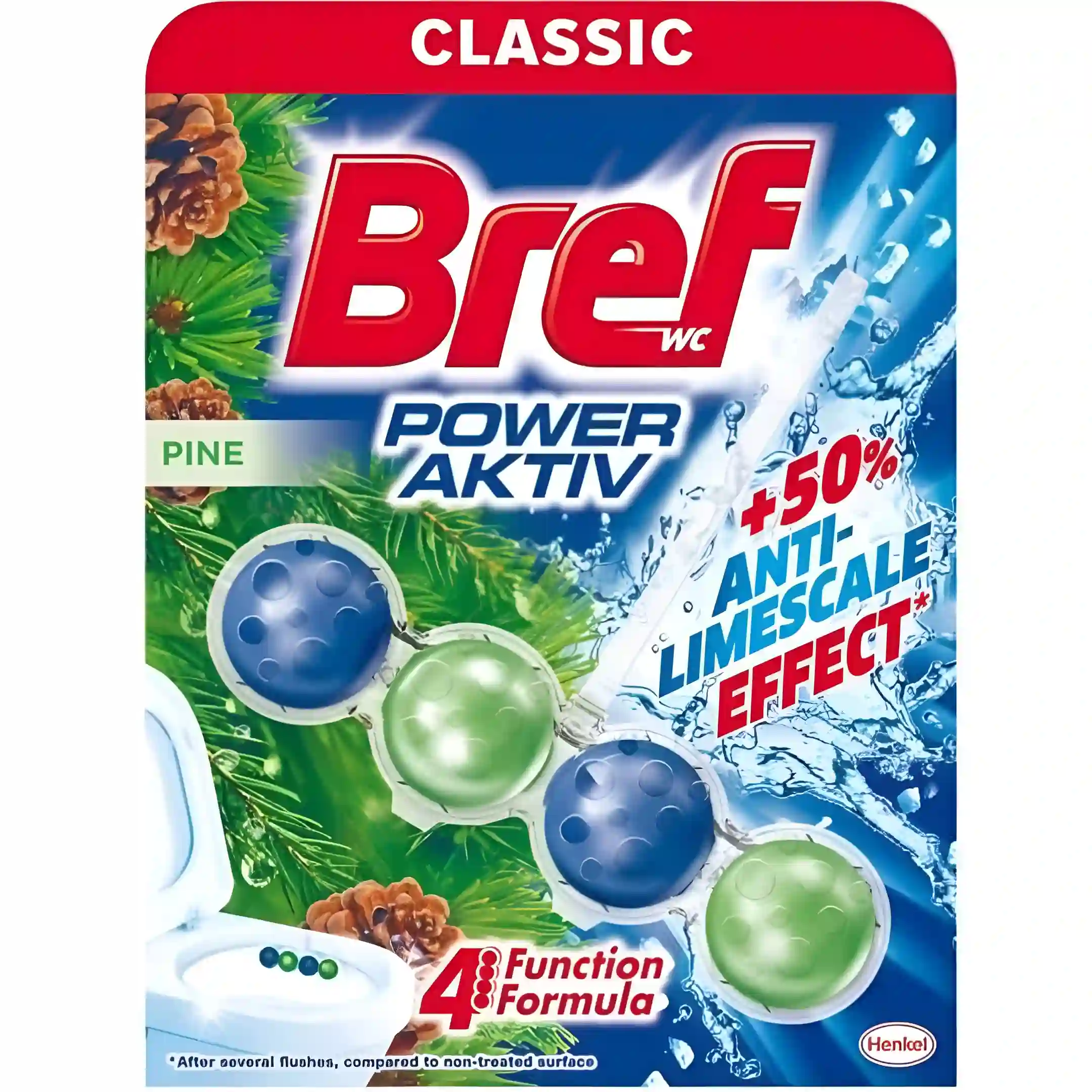 قرص خوشبو کننده توالت فرنگی برف Bref Power...