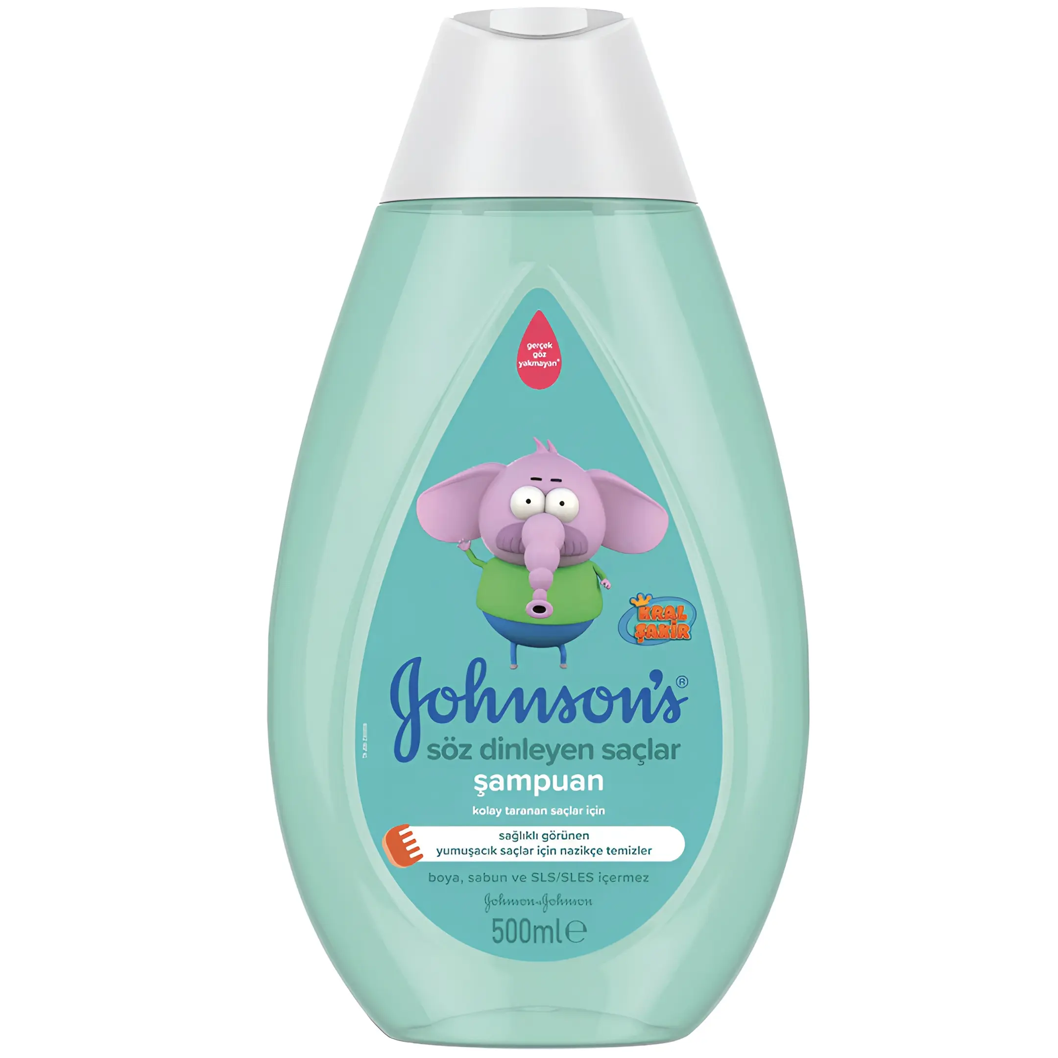 شامپو بچه باز کننده گره مو جانسون Johnsons Soz Dinleyen Saclar حجم 500 میل