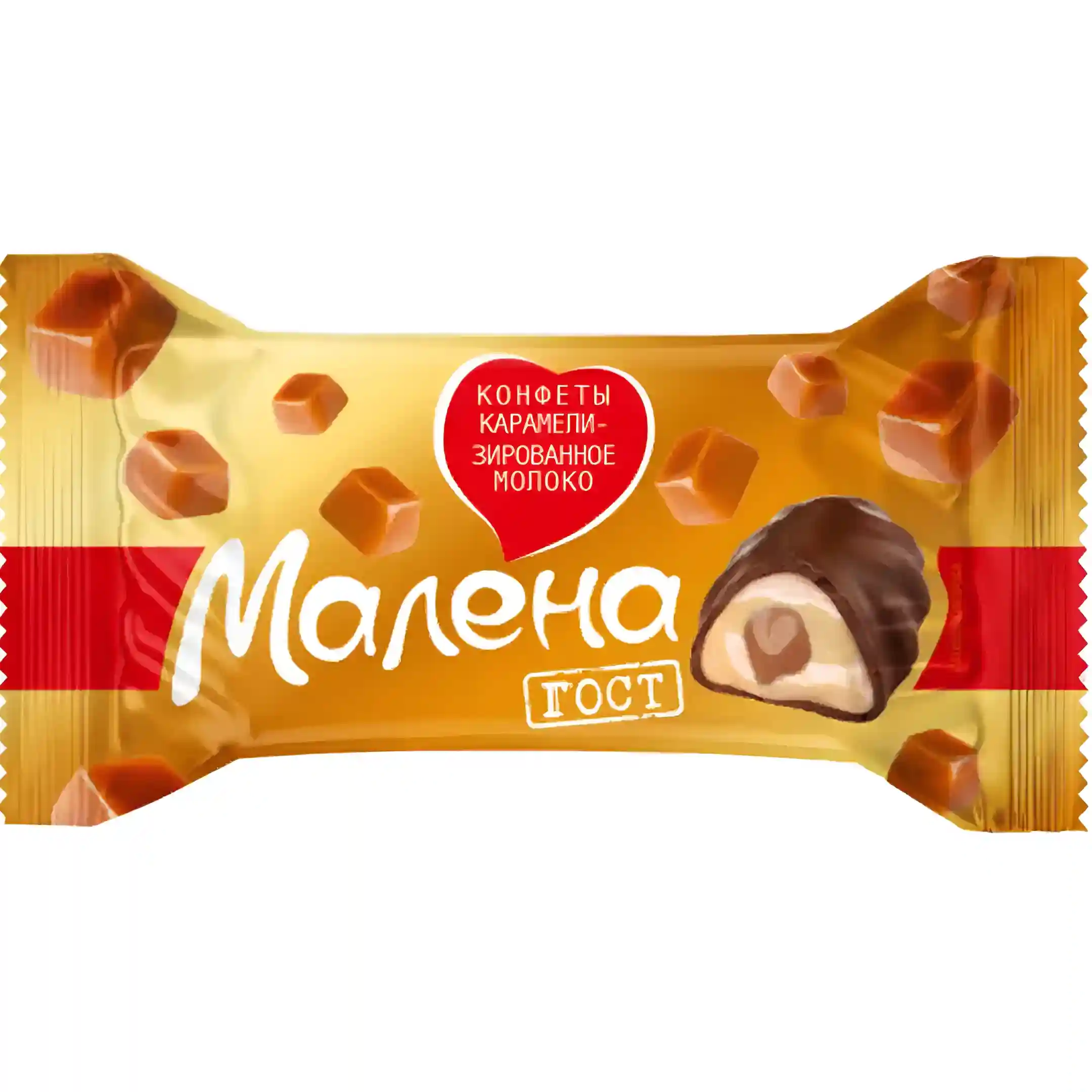 شکلات ژله‌ ای مالنا آکوند با مغز کارامل...