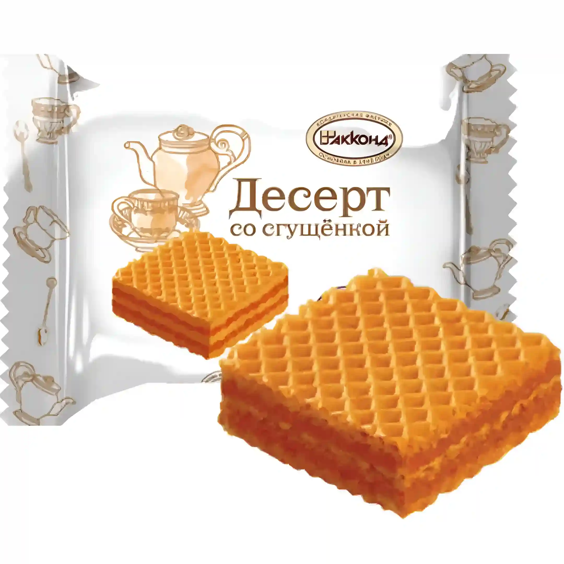 ویفر آکوند با کرم شیر طبیعی غلیظ‌ شده...