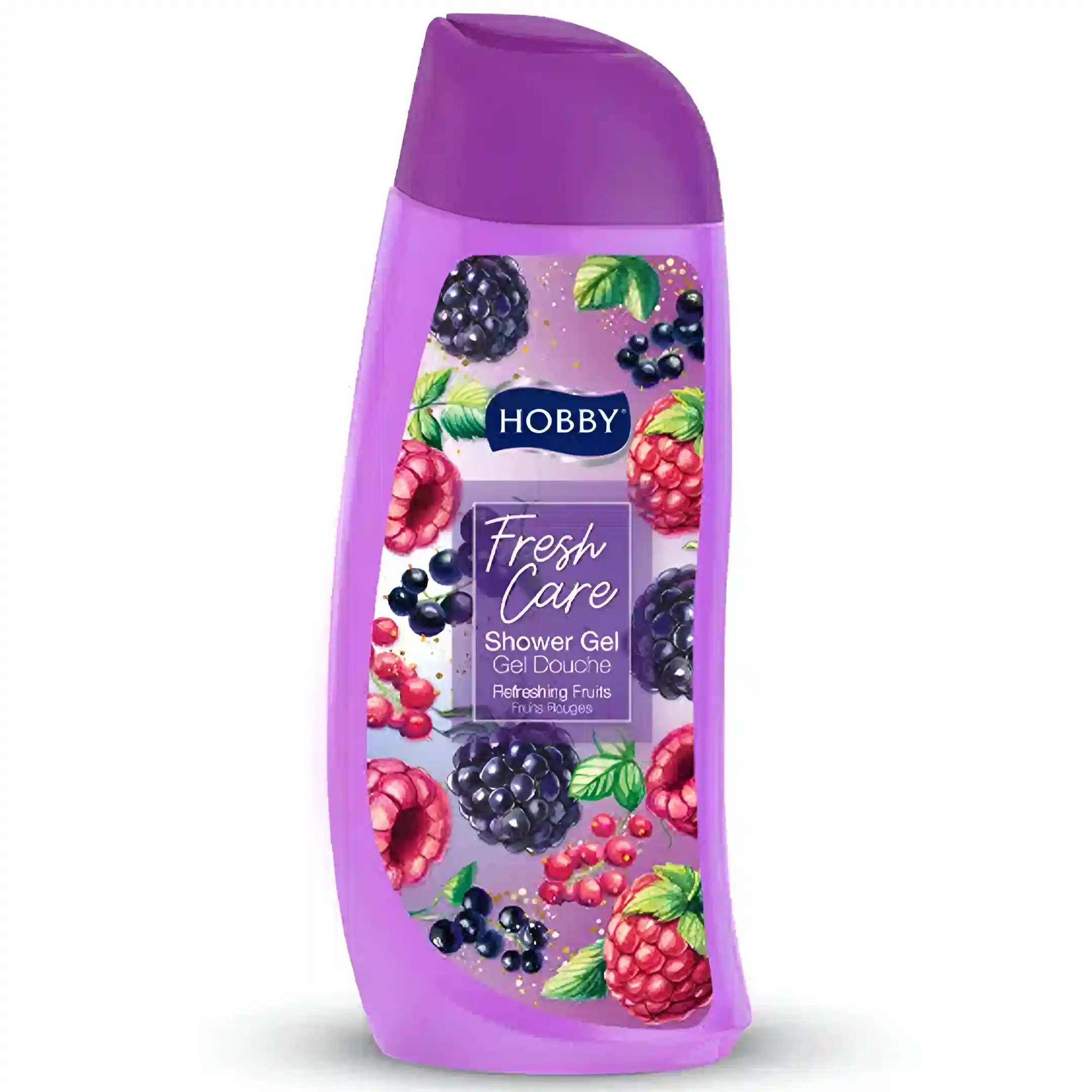 شامپو بدن هوبی با عصاره میوههای قرمز Hobby Fresh Care حجم 500 میل