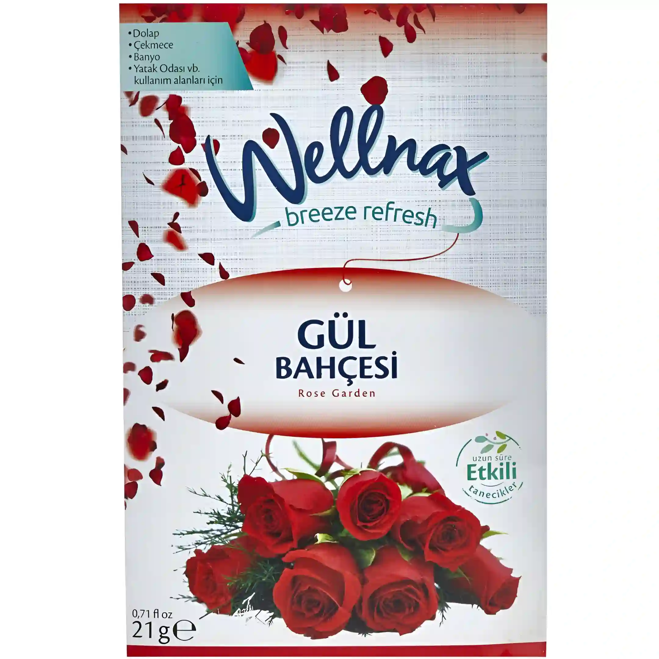 خوشبوکننده لباس ولناکس با رایحه گل رز Wellnax...