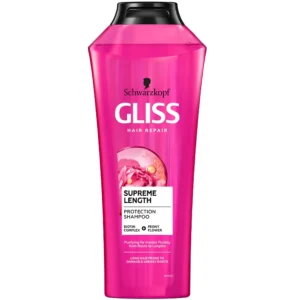 شامپو مو شوارزکوف گلیس Gliss Supreme Length حجم 400 میل