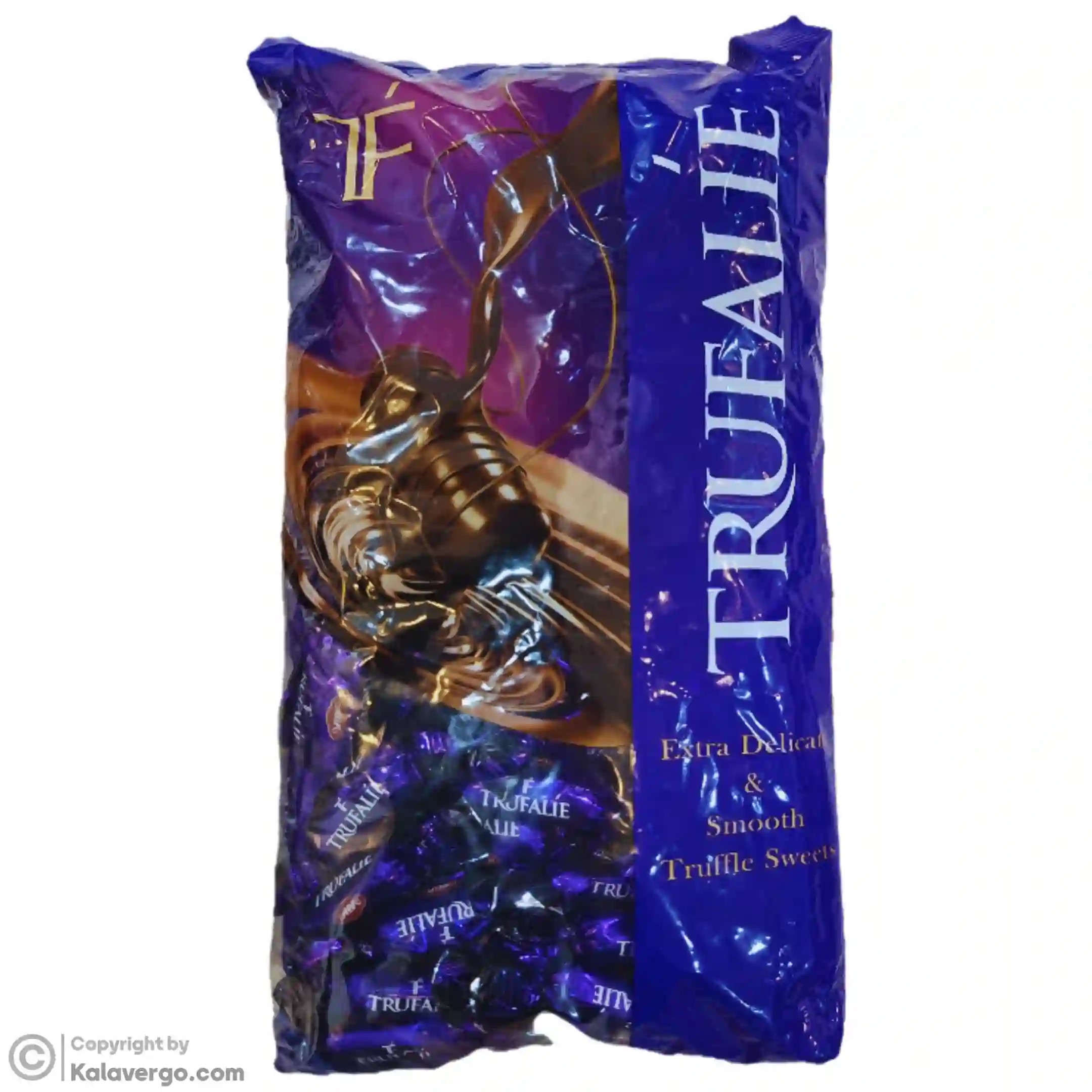 شکلات ترافل قلمی ABK Trufalie با مغز کرم کاکائو تلخ ۱ کیلویی