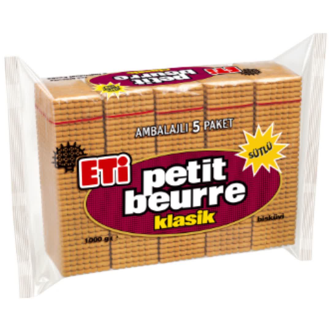 بیسکویت اتی پتی بور Petit beurre وزن 1000 گرم