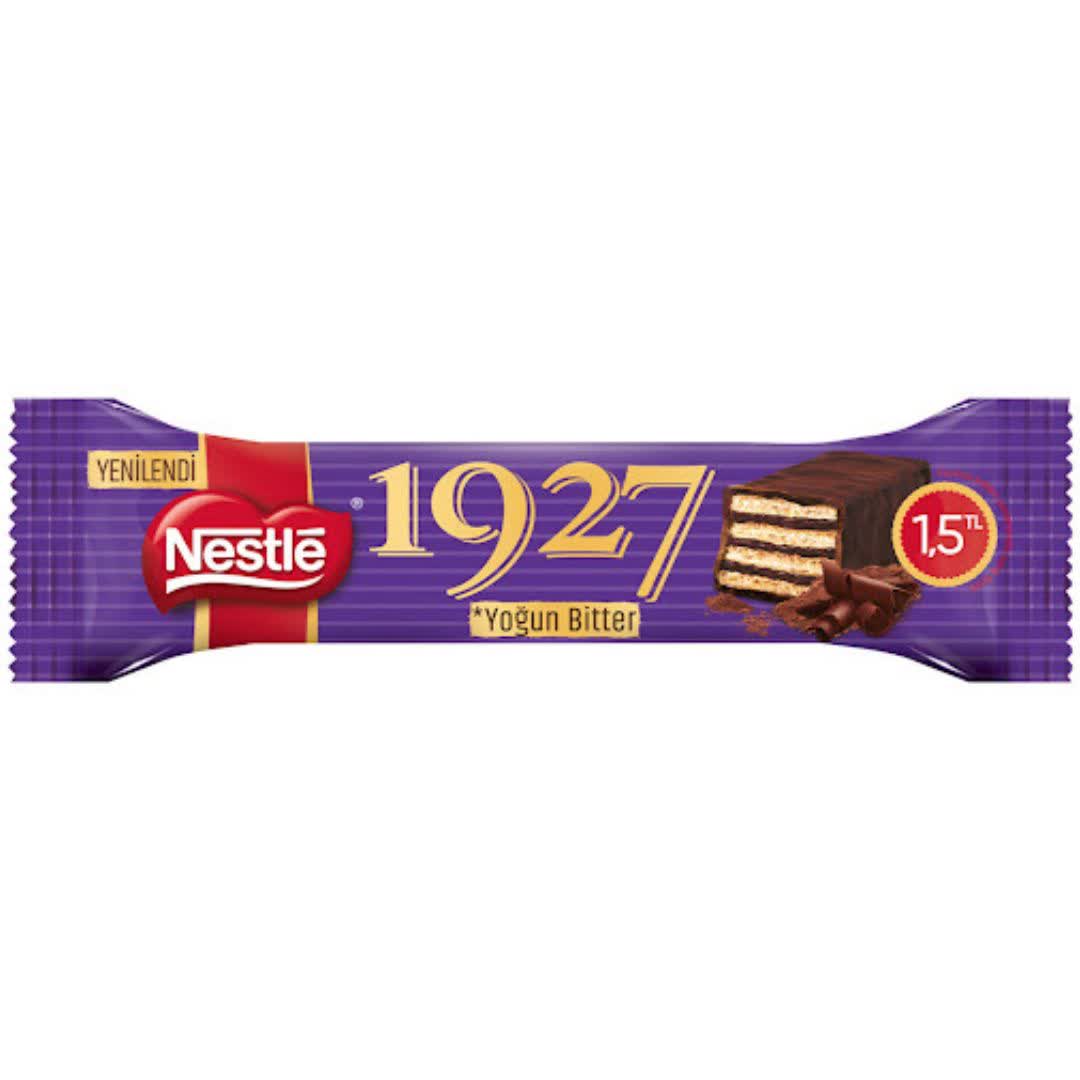 ویفر شکلات نستله NESTLE YOGUN BITTER وزن 30 گرم