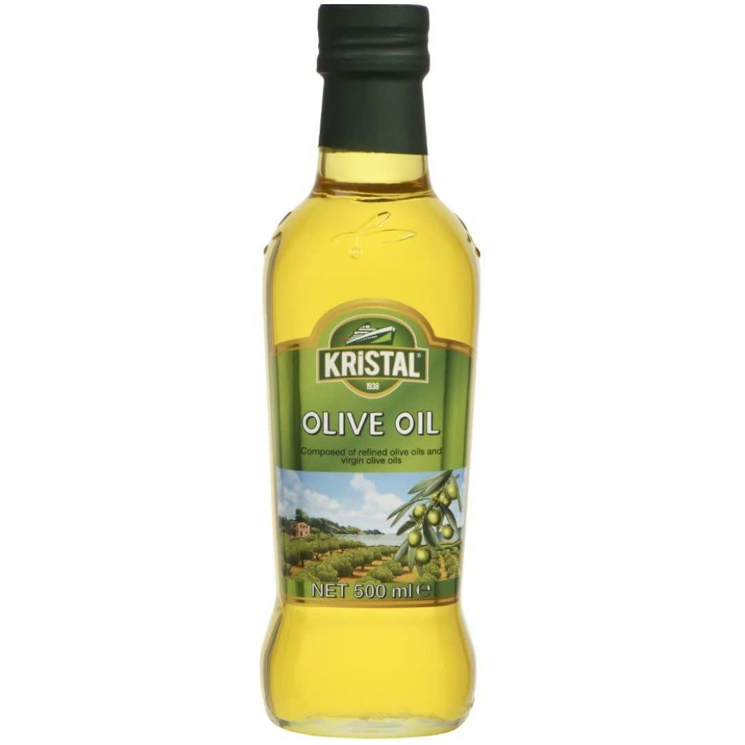 روغن زیتون کریستال Kristal olive oil نیم لیتری