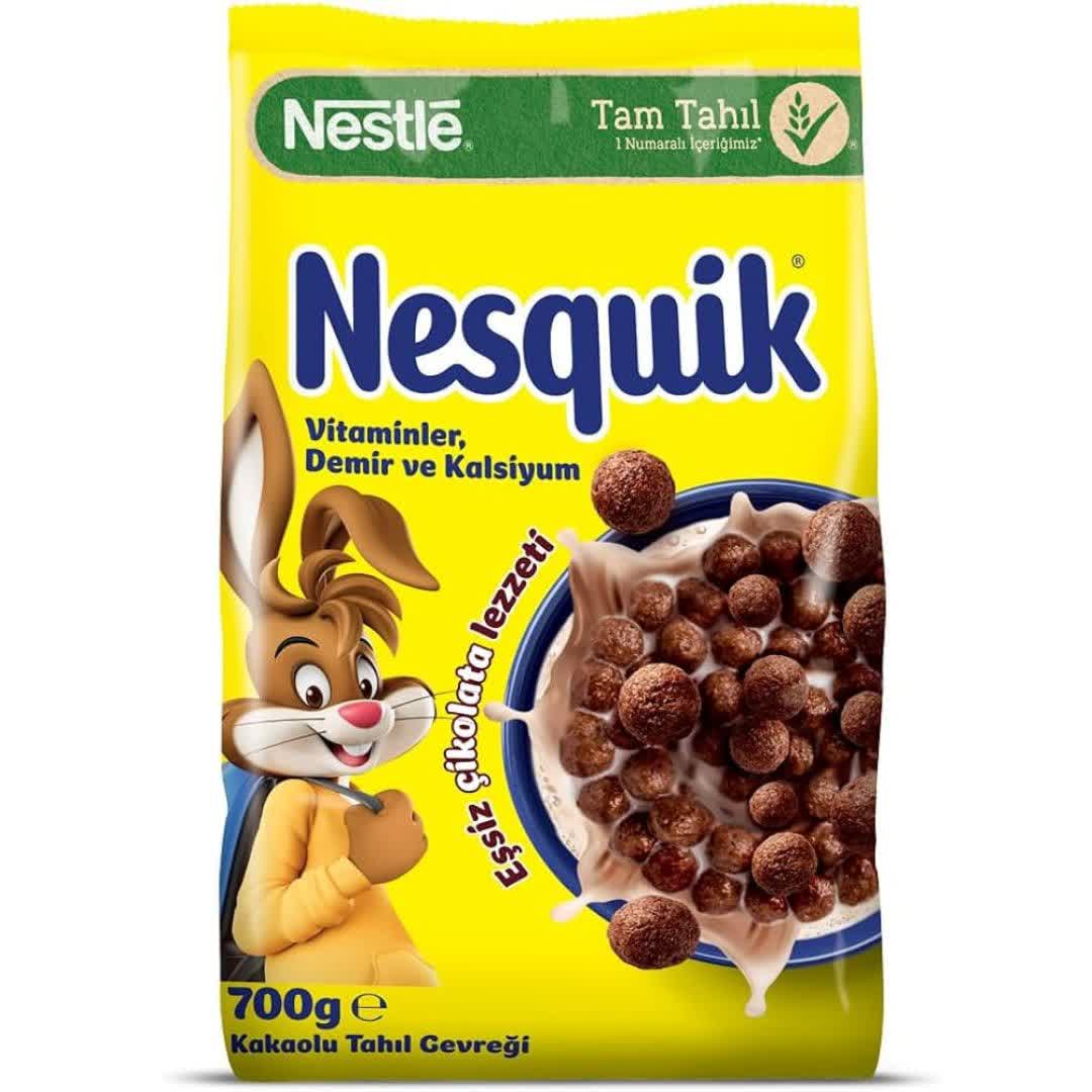 کورن فلکس شکلاتی نسکوییک Nesquik با مغز کاکائو وزن 700 گرم