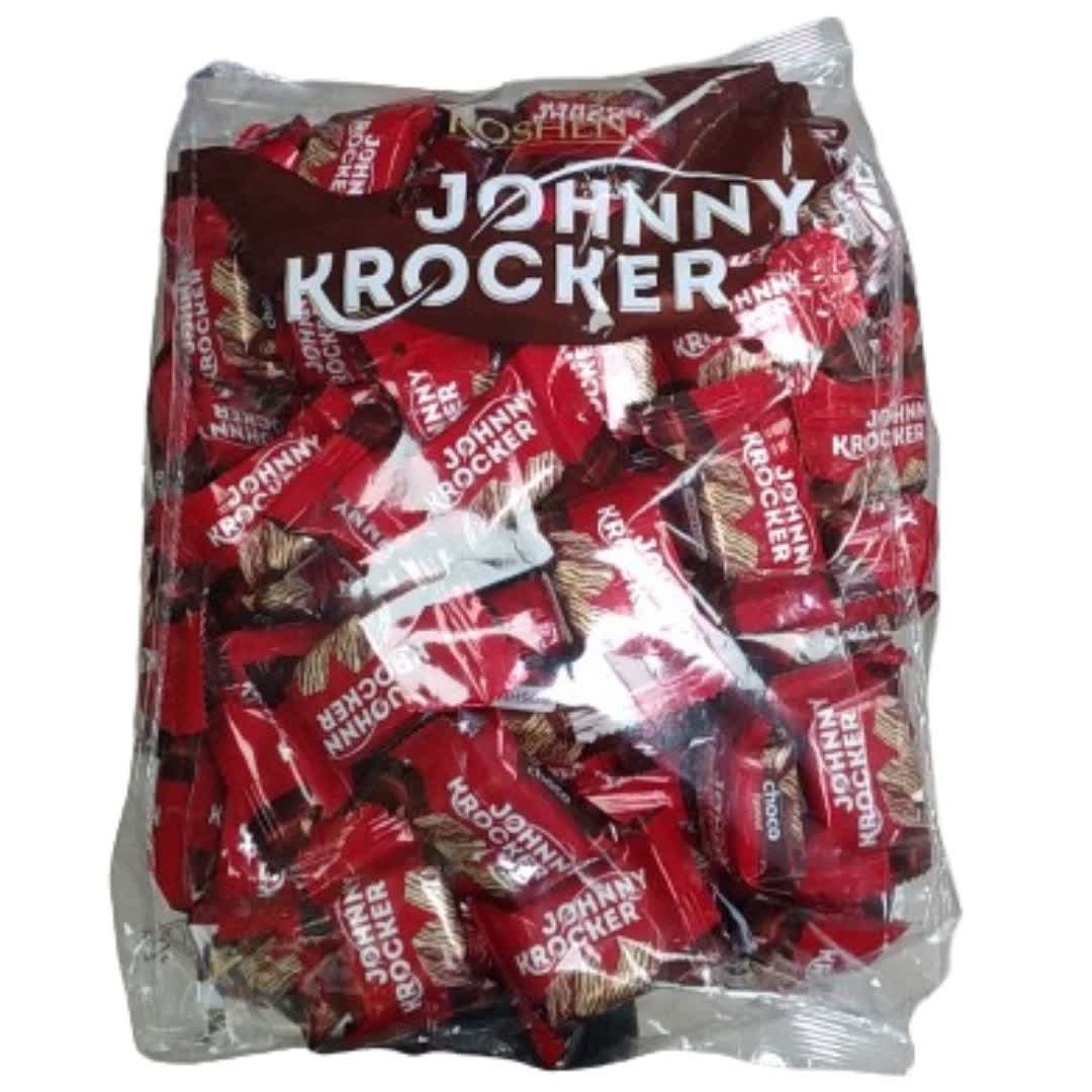 ویفر شکلاتی جانی کراکر روشن Johnny Krocker بسته 1 کیلویی