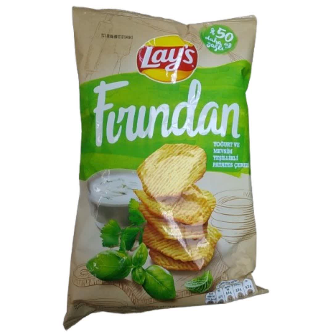 چیپس لیز Lays با طعم ماست و سبزی 140 گرم