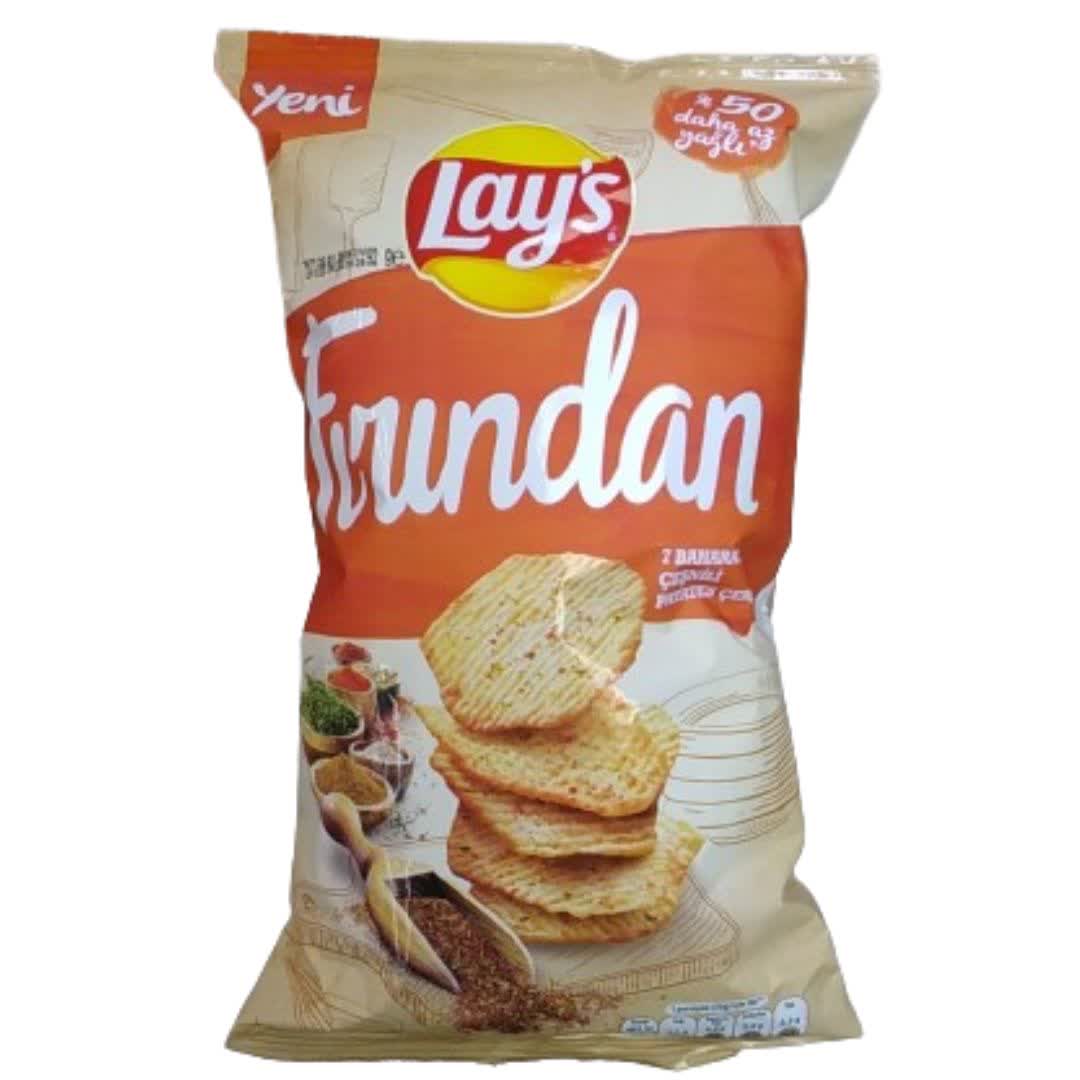 چیپس لیز lays با طعم ۷ ادویه مخصوص وزن 140 گرم