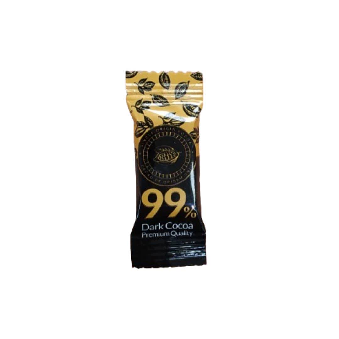 شکلات پذیرایی تلخ 99 درصد Dark Cocoa بسته 1 کیلویی