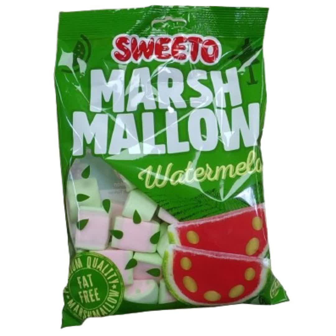 مارشمالو سویتو Sweeto Marshmallow Watermelon با طرح هندوانه 140 گرم