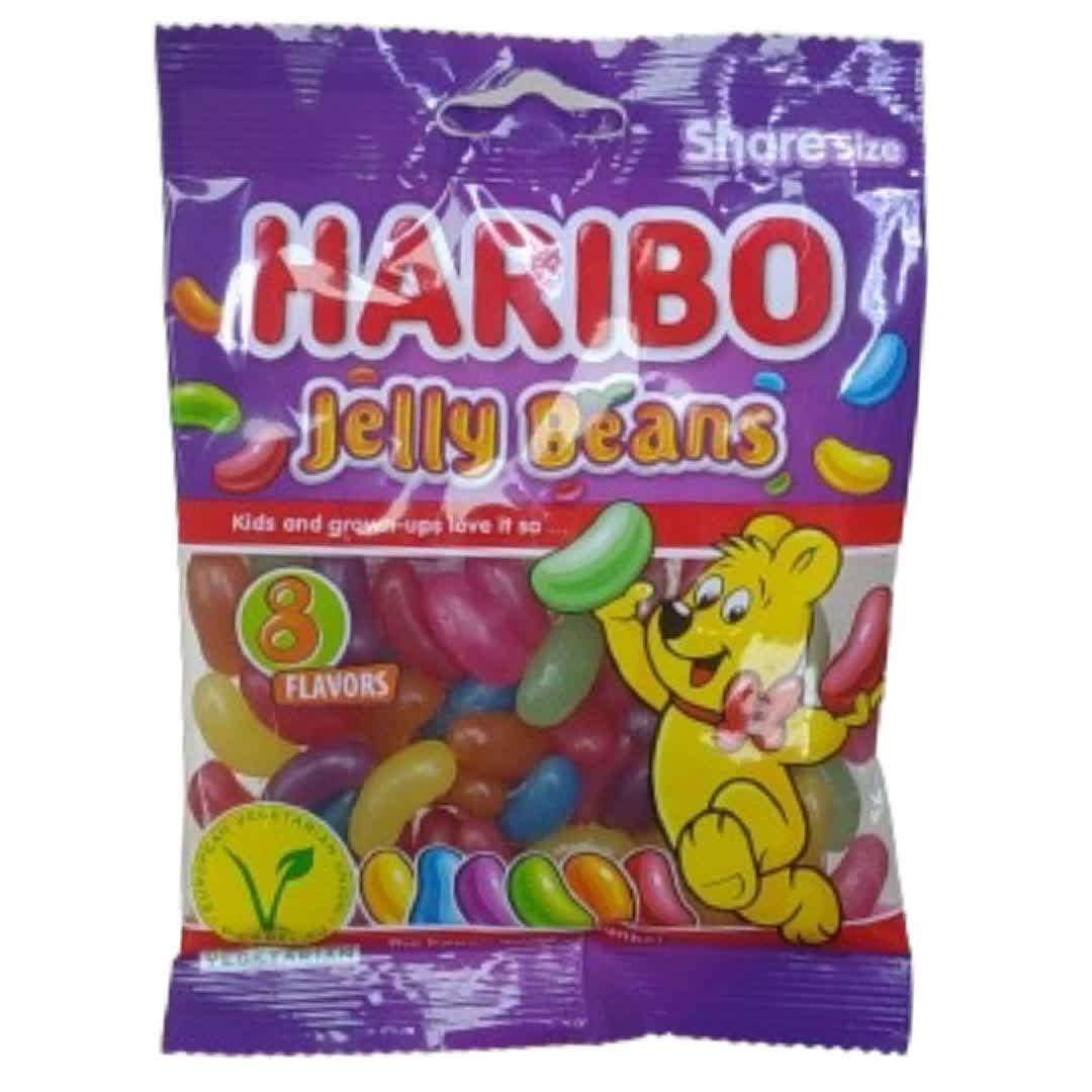 پاستیل هاریبو Haribo وگان جیلی بینز Jelly Beans وزن 160 گرم