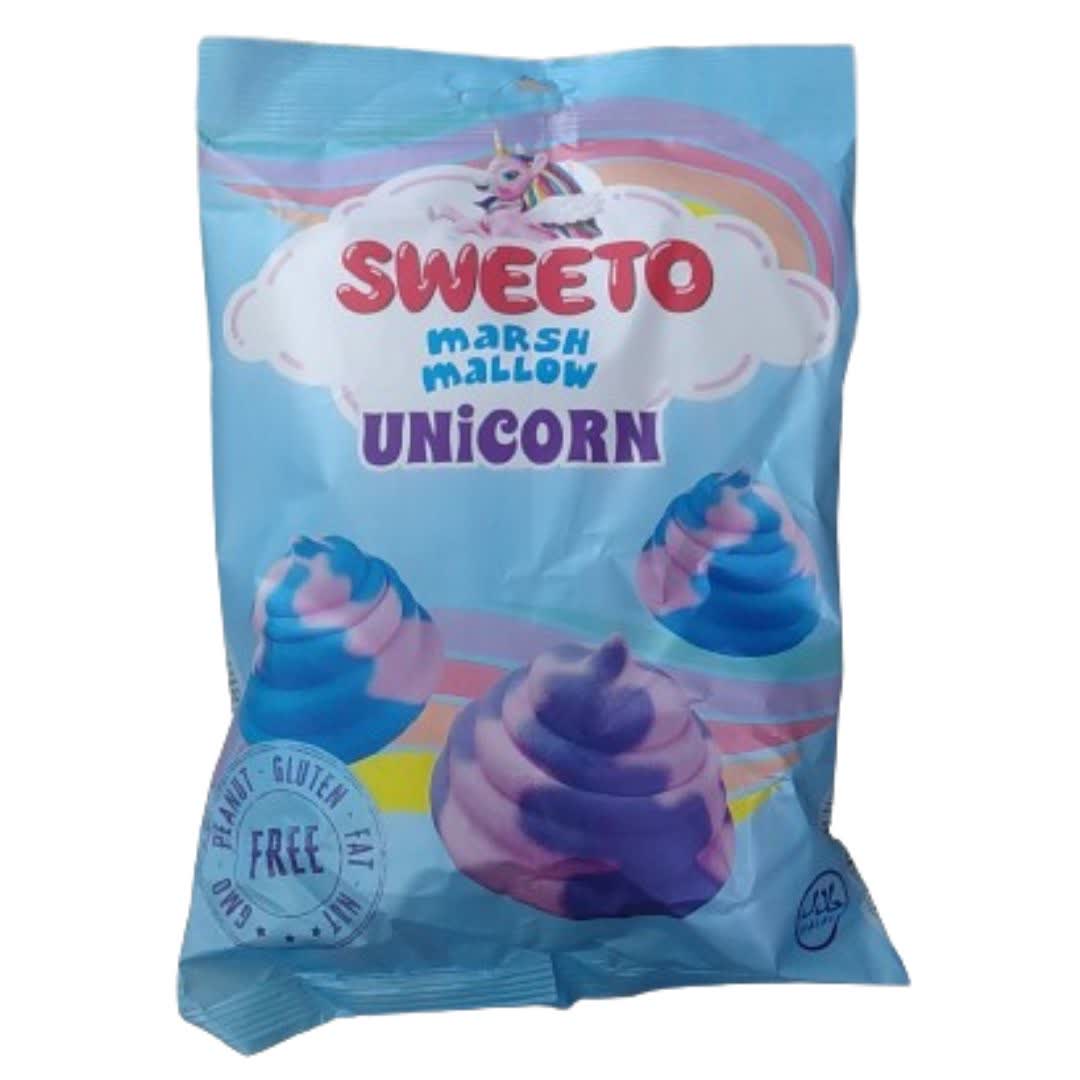 مارشمالو سویتو Sweeto Marshmallow مدل یونیکورن Unicorn وزن 100 گرم