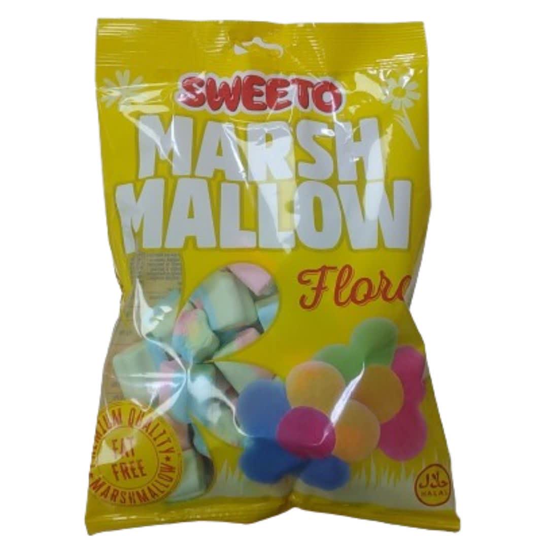 مارشمالو سویتو Sweeto مدل Flora وزن 140 گرم