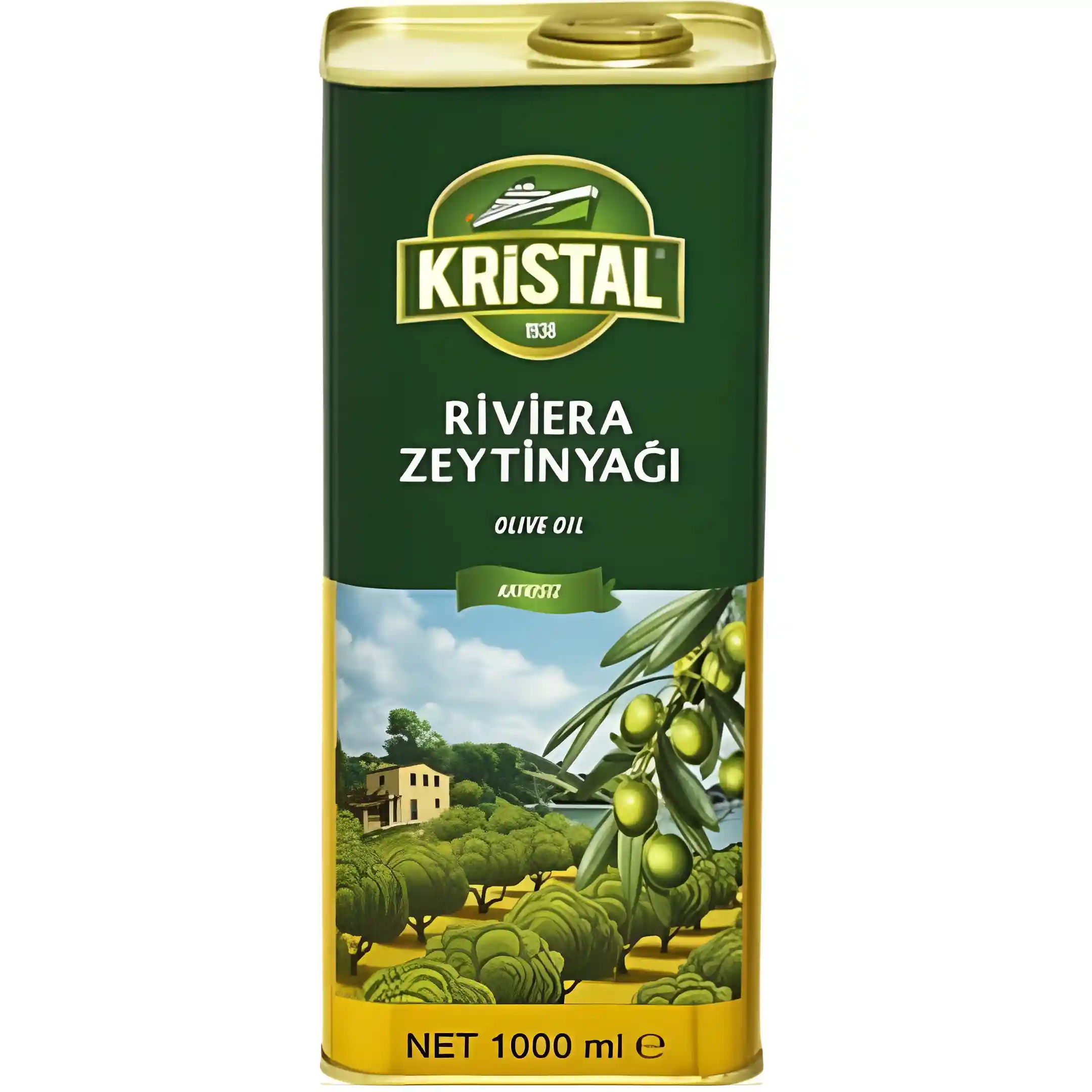 روغن زیتون ریویرا کریستال Kristal Riviera Zeytinyagi قوطی...