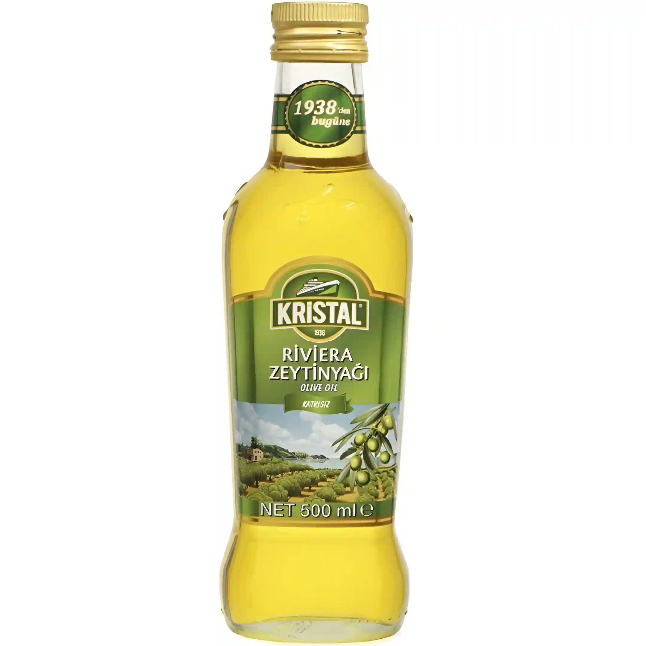 روغن زیتون ریویرا کریستال Kristal Riviera Zeytinyagi حجم 500 میل