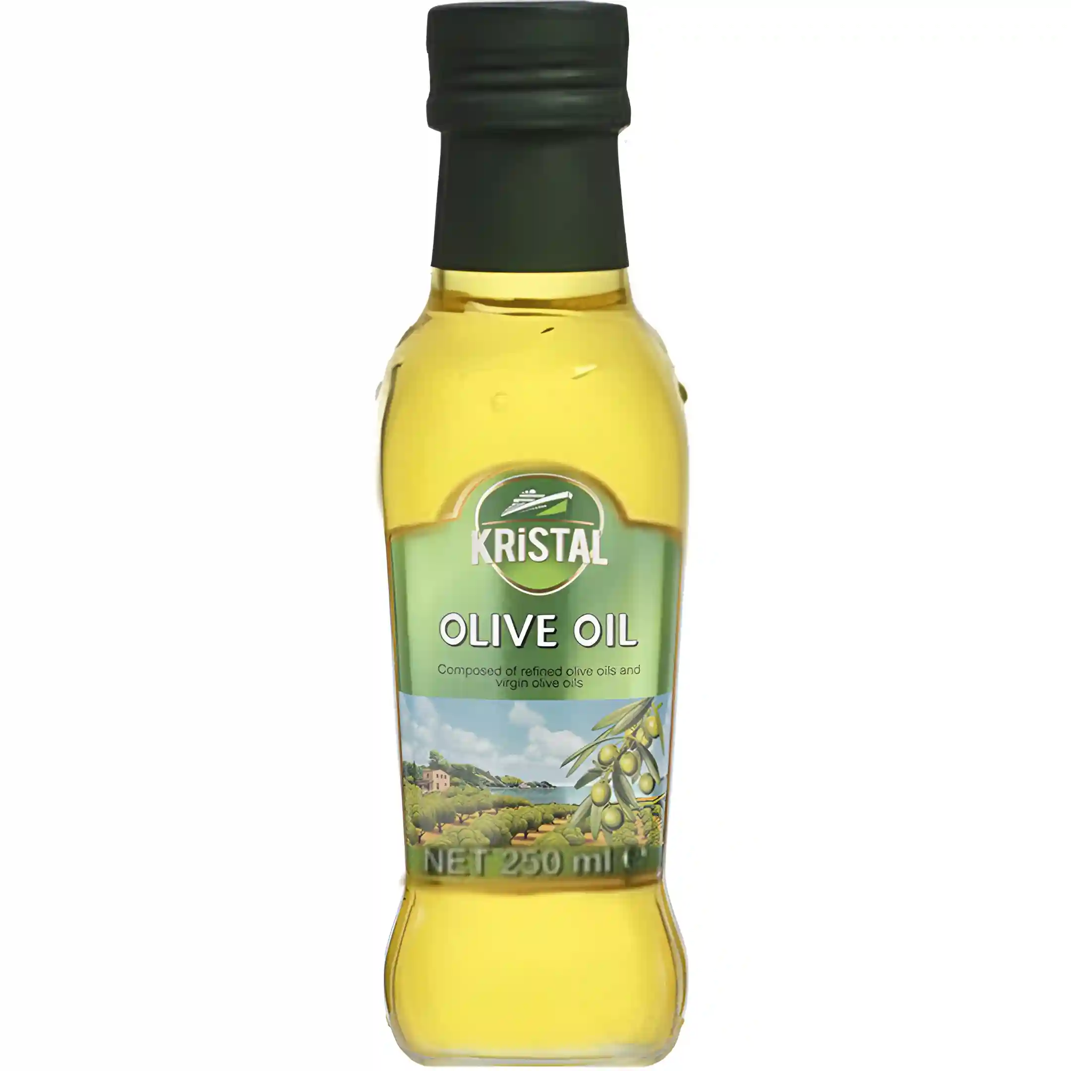 روغن زیتون کریستال Kristal Olive Oil حجم ۲۵۰...