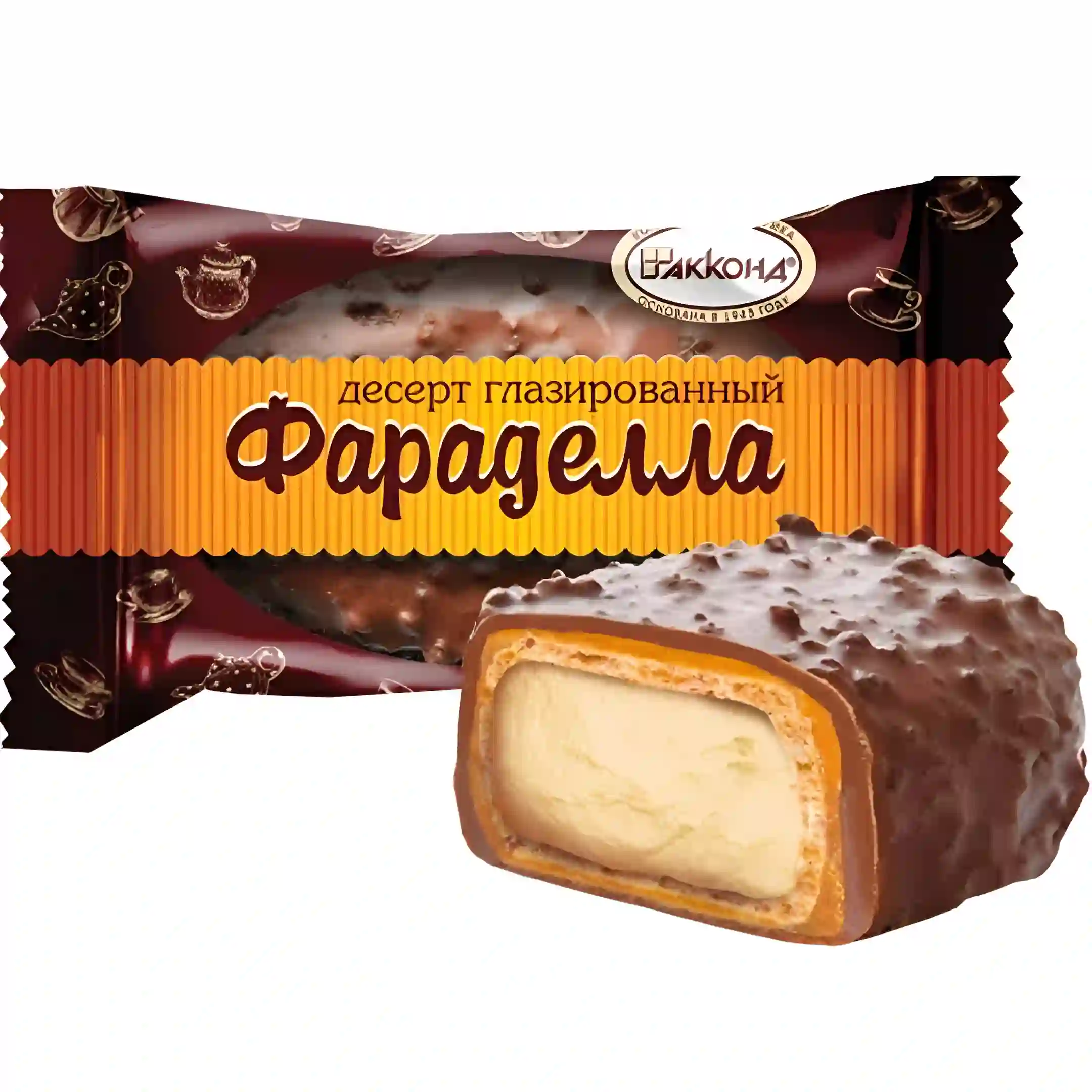 شکلات فارادلا آکوند با مغز کرم خامه‌ ای...