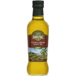 روغن زیتون اکسترا ورجین کریستال Kristal Extra Virgin Olive Oil حجم نیم لیتر