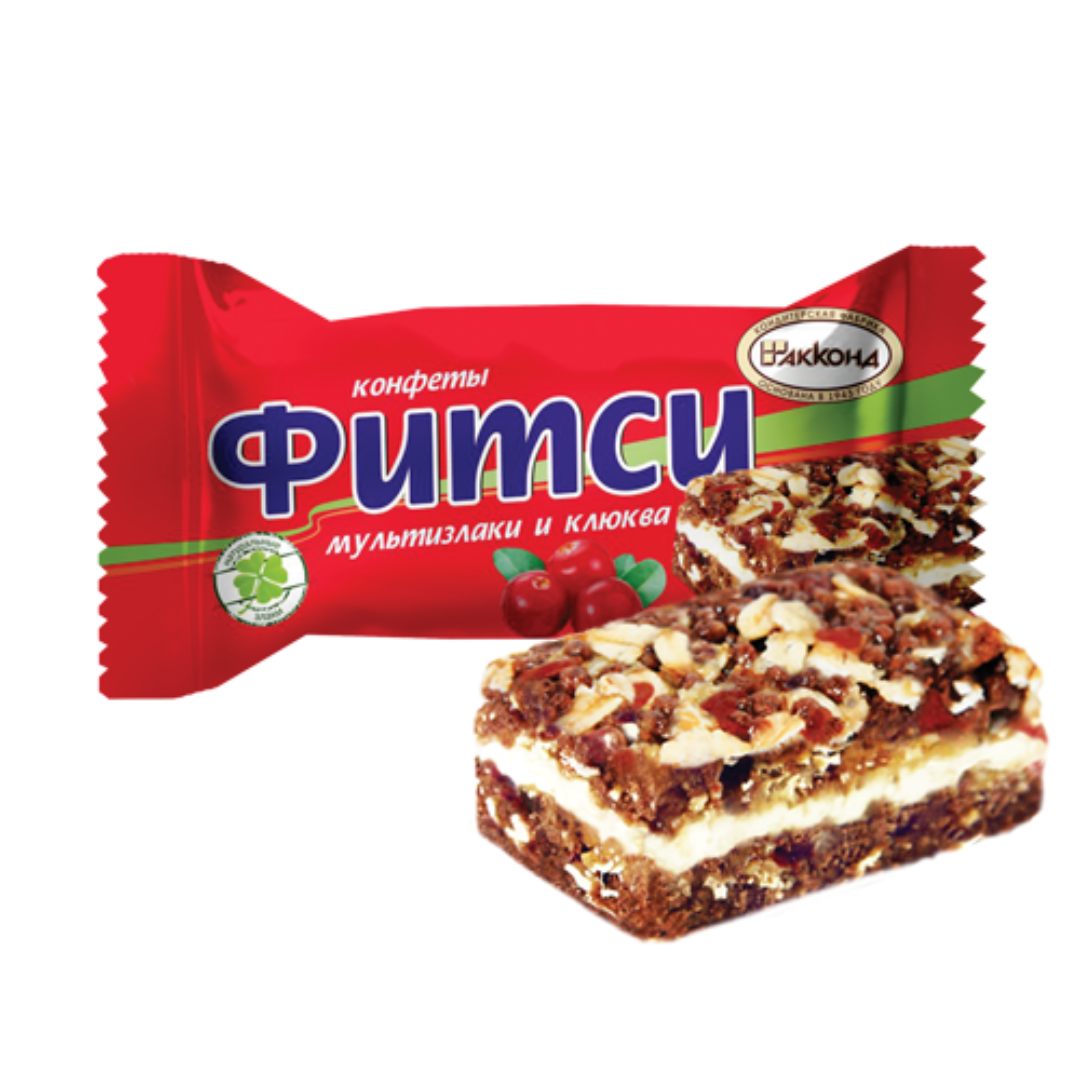 غلات بار رژیمی فیتسی آکوند با طعم کرن بری Akkond Fitsi