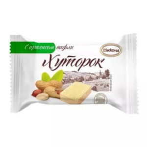 ویفر خوتوروک آکوند Akkond Khutorok با کرم بادام زمینی بسته 1 کیلویی