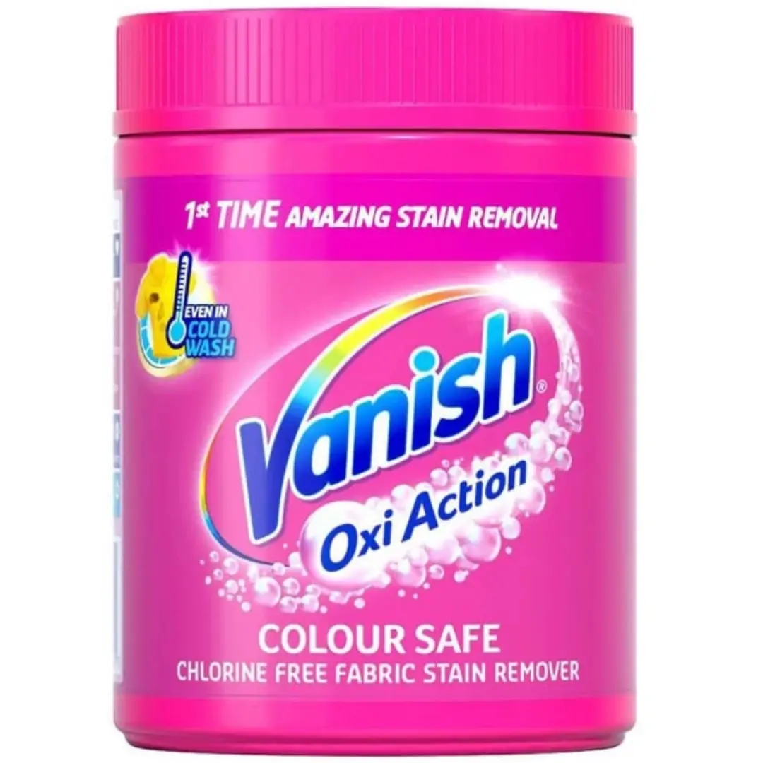 پودر لکه بر ونیش مناسب لباس های رنگی (اروپا) Vanish Oxi Action وزن 1000 گرم