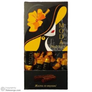 شکلات هدیه مودا نیویورک Moda New York Chocolate شیری با مغز کرم شکلات 290 گرم