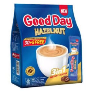 کافی میکس گوددی good day مدل فندق hazelnut پک 35 ساشه ای
