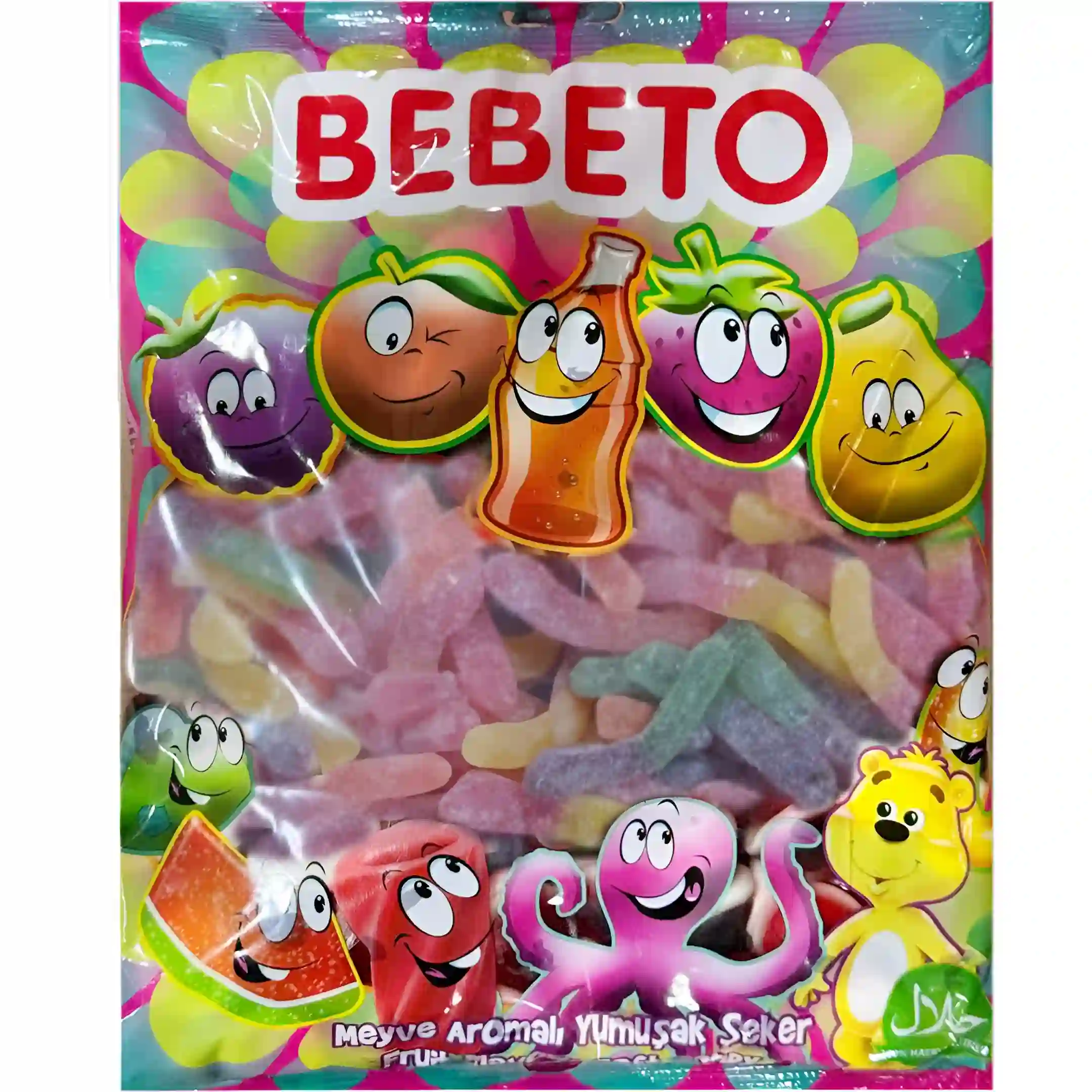 پاستیل ببتو مدل کرم شکری Bebeto بسته یک...