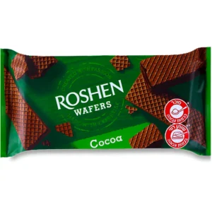 ویفر روشن با کرم کاکائویی Roshen Wafers Cocoa وزن 216 گرم
