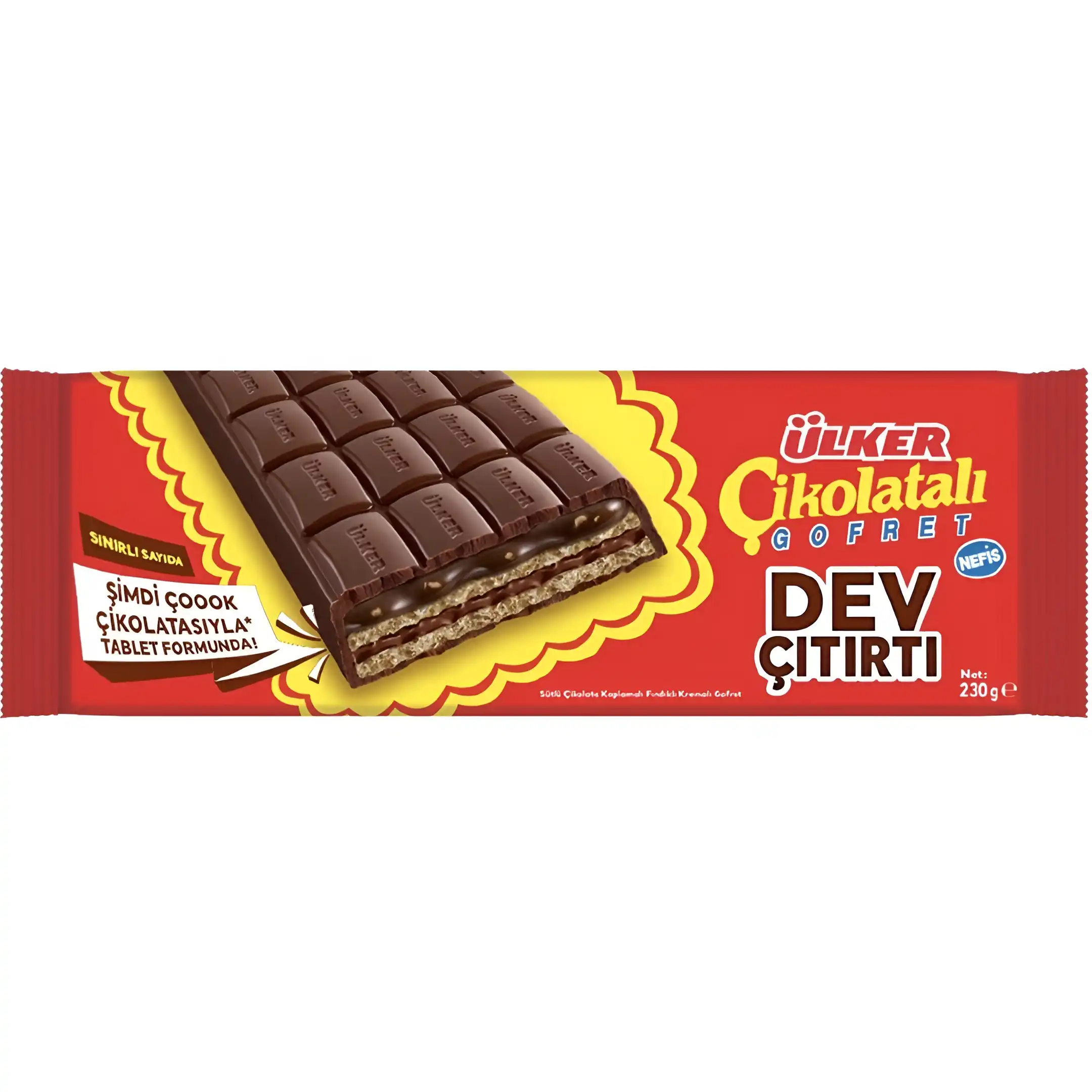 ویفر اولکر با کرم شکلاتی Ulker Cikolatali Gofret...