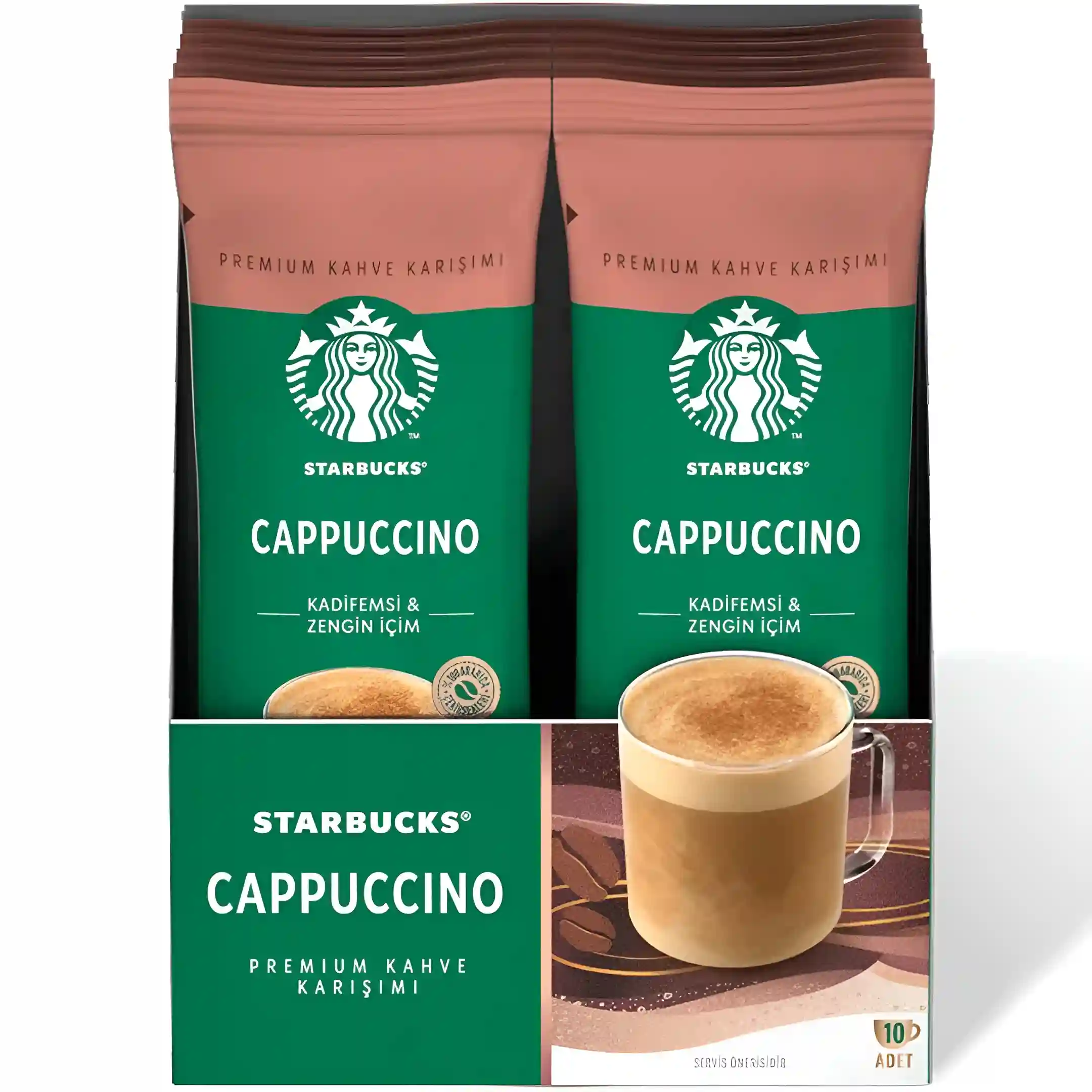 قهوه فوری استارباکس مدل کاپوچینو Starbucks Cappuccino بسته...