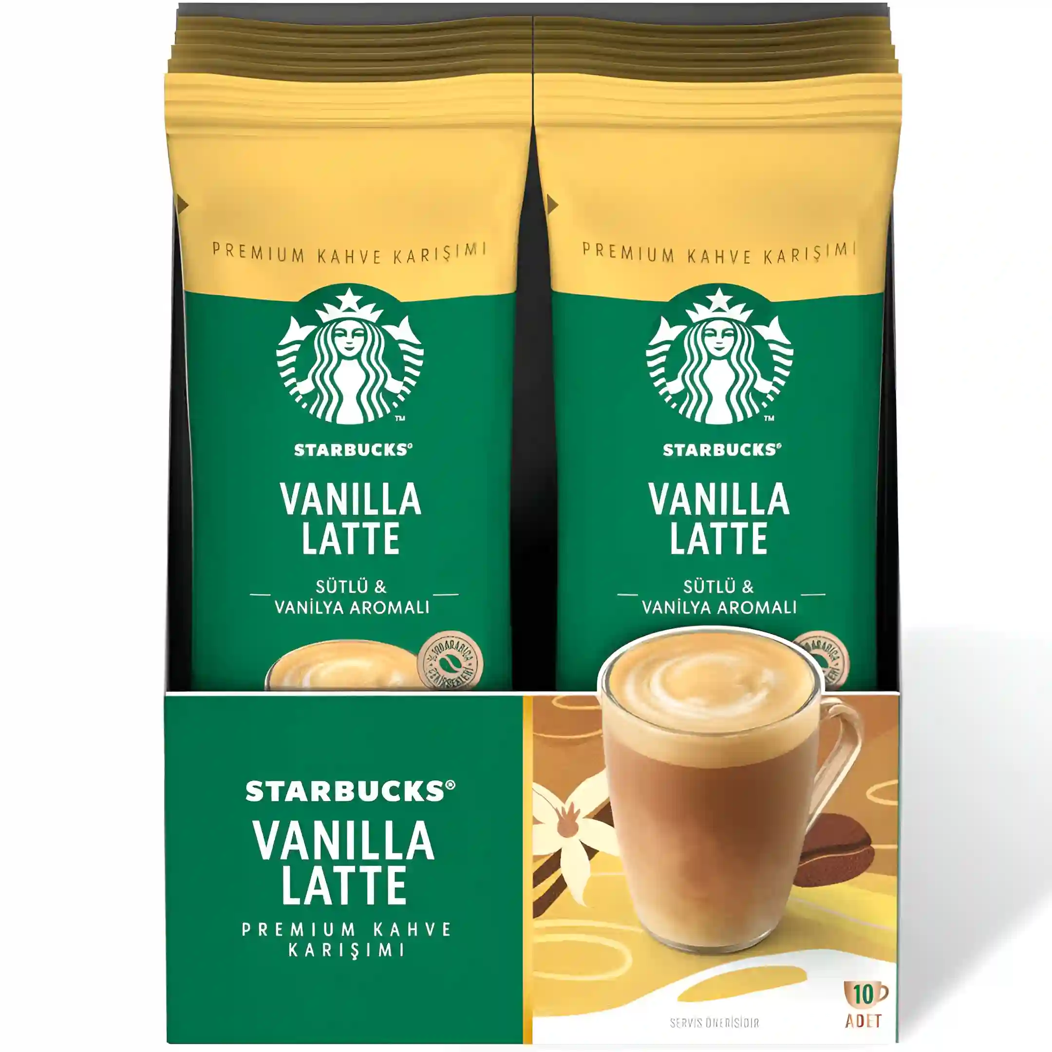 قهوه فوری استارباکس مدل لاته وانیلی Starbucks Vanilla...