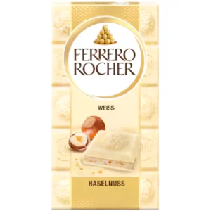 شکلات فررو روشر با کرم فندقی شکلاتی سفید Ferrero Rocher وزن 90 گرم