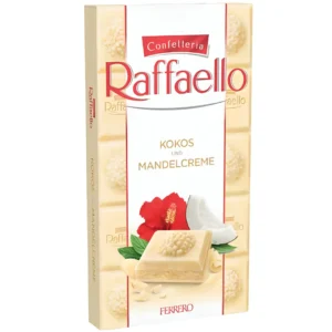 شکلات فررو رافائلو با کرم نارگیل و بادام Ferrero Raffaello وزن 90 گرم