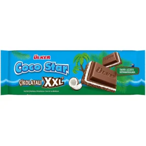 شکلات اولکر کوکو استار با مغز کرم نارگیلی Ulker Coco Star وزن 280 گرم