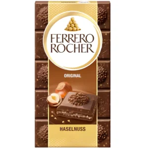 شکلات فررو روشر با کرم فندقی Ferrero Rocher Hasselnuss وزن 90 گرم