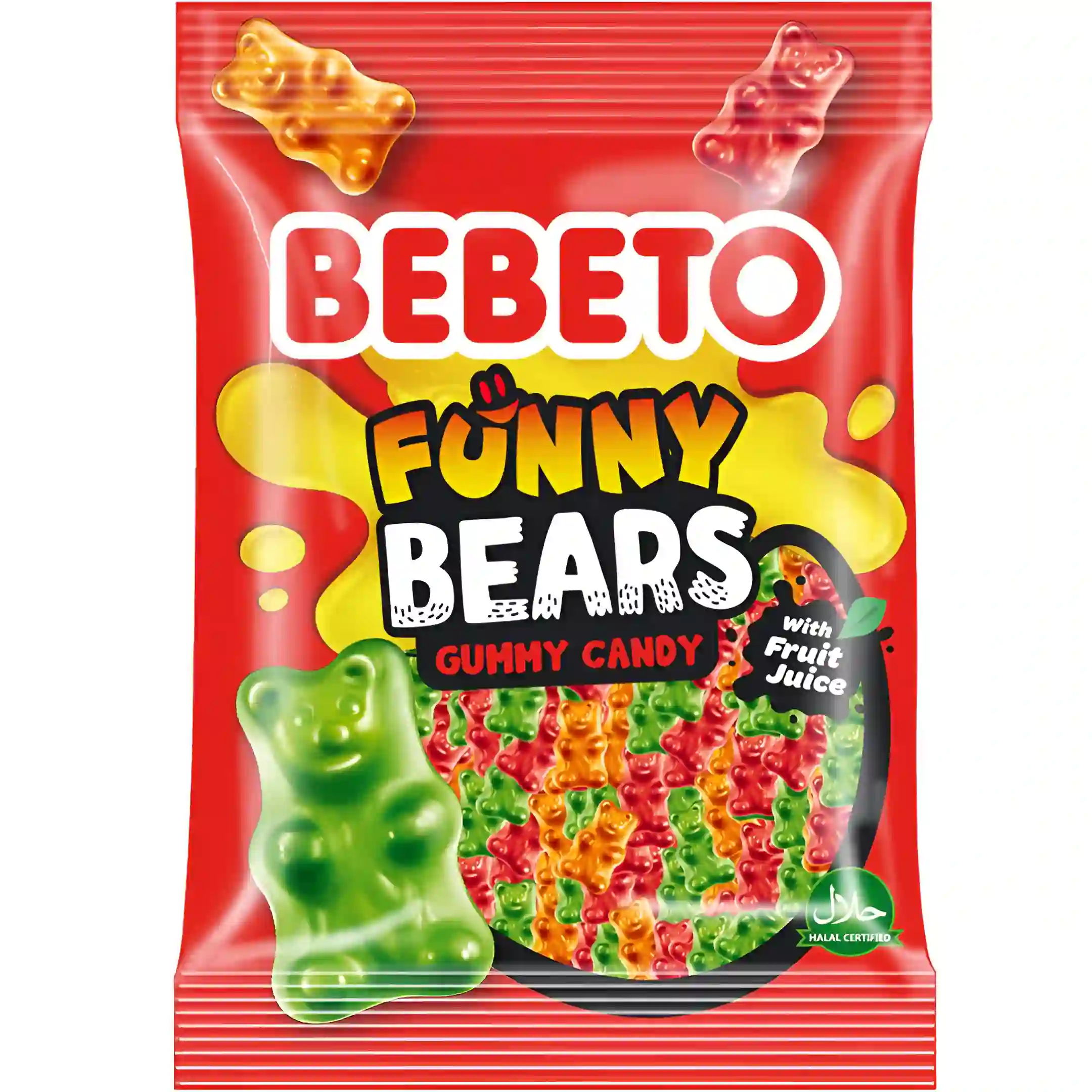 پاستیل ببتو مدل خرس های بامزه Bebeto Funny...