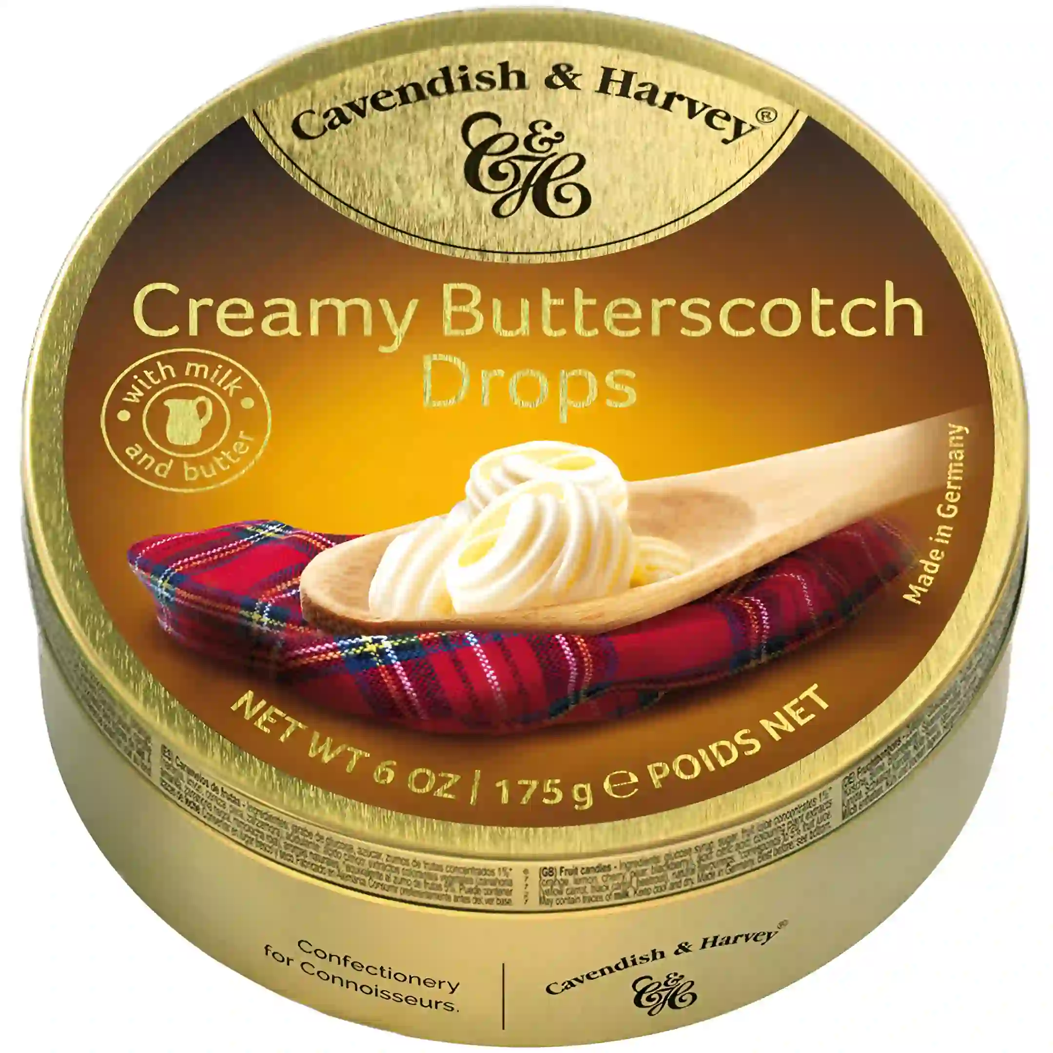 آبنبات کاوندیش کره خامه ای Butterscotch وزن 200 گرم