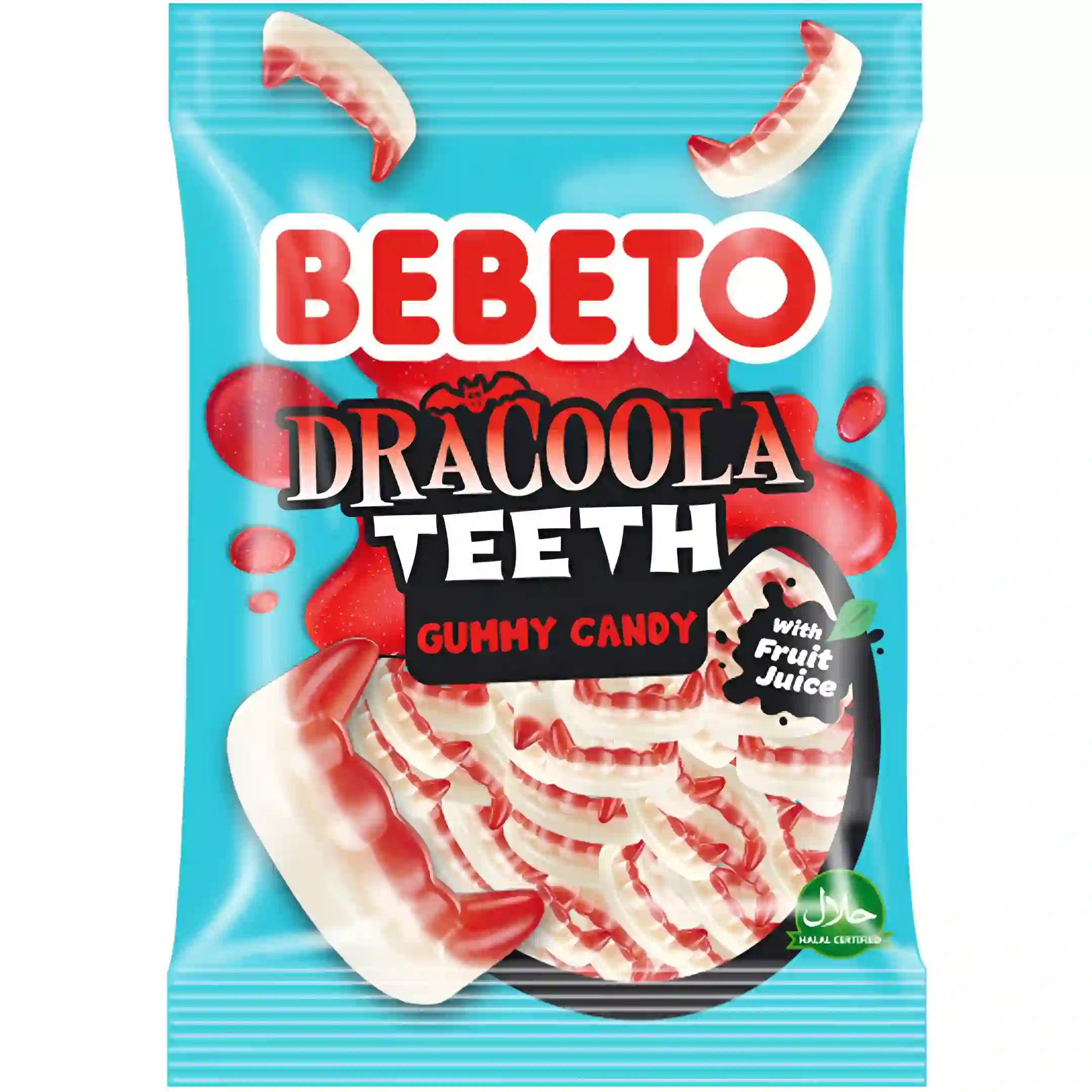 پاستیل ببتو مدل دندان دراکولا Bebeto Dracoola Teeth...