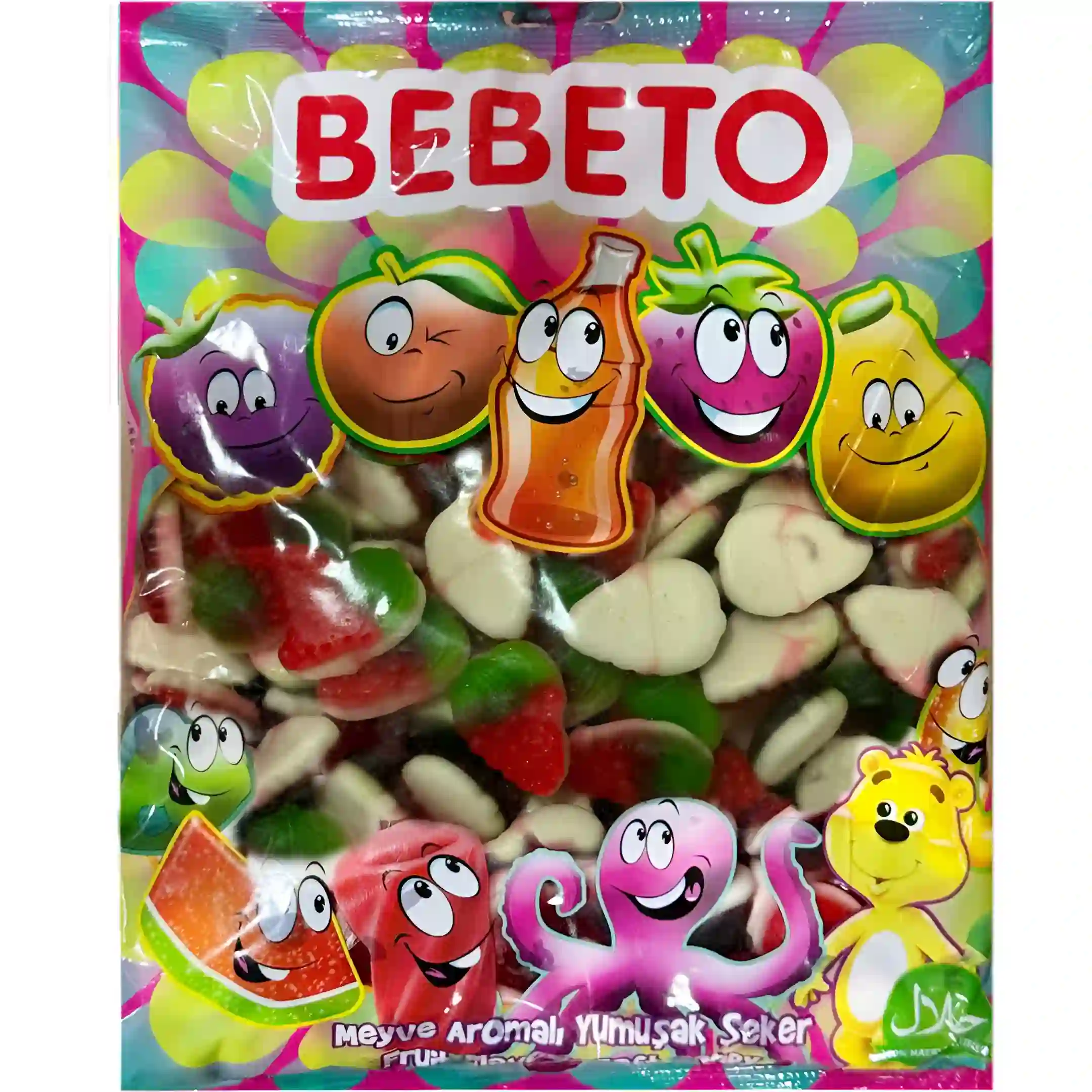 پاستیل ببتو مدل توت فرنگی Bebeto بسته یک...