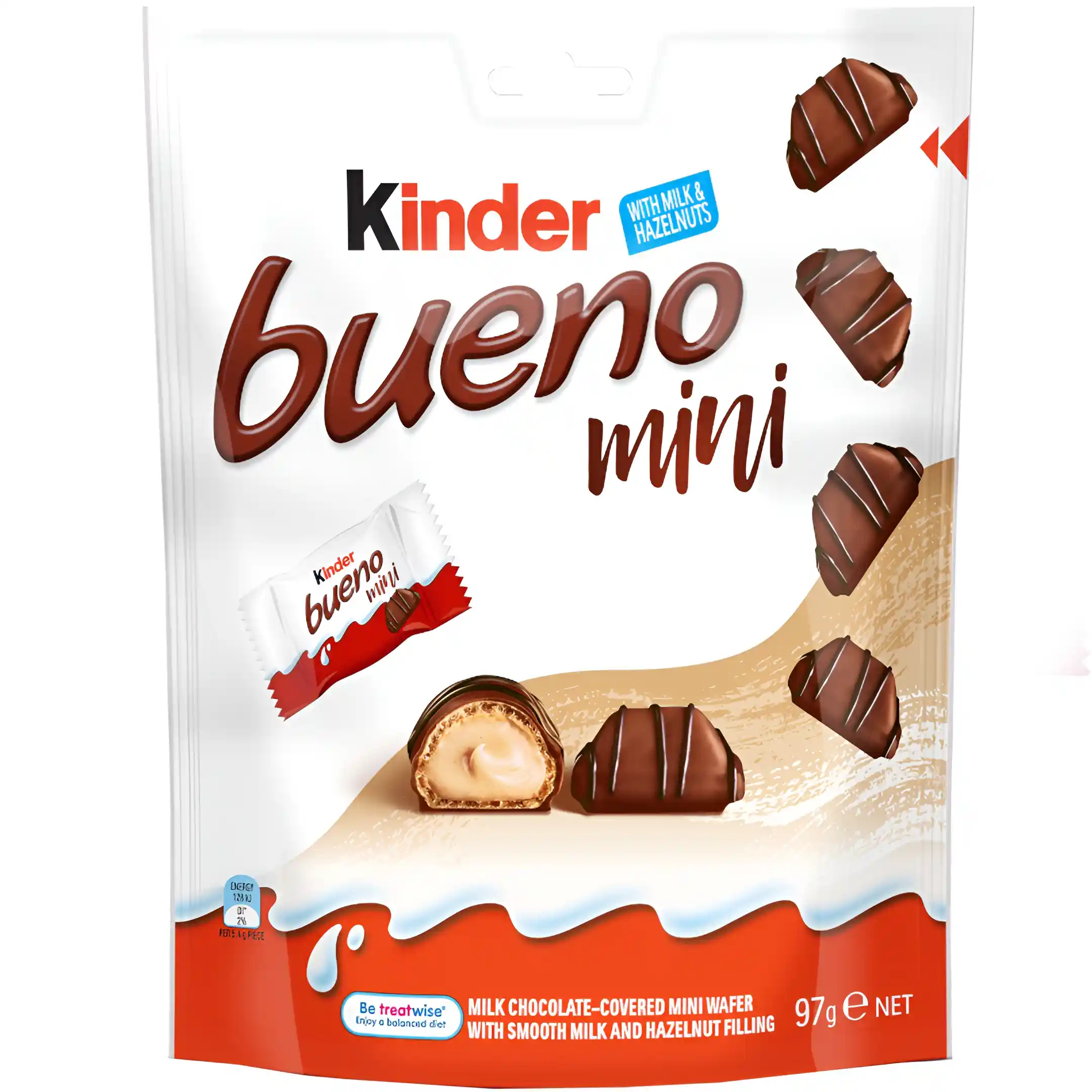 شکلات کیندر مینی بوینو با مغز کرم شیری...