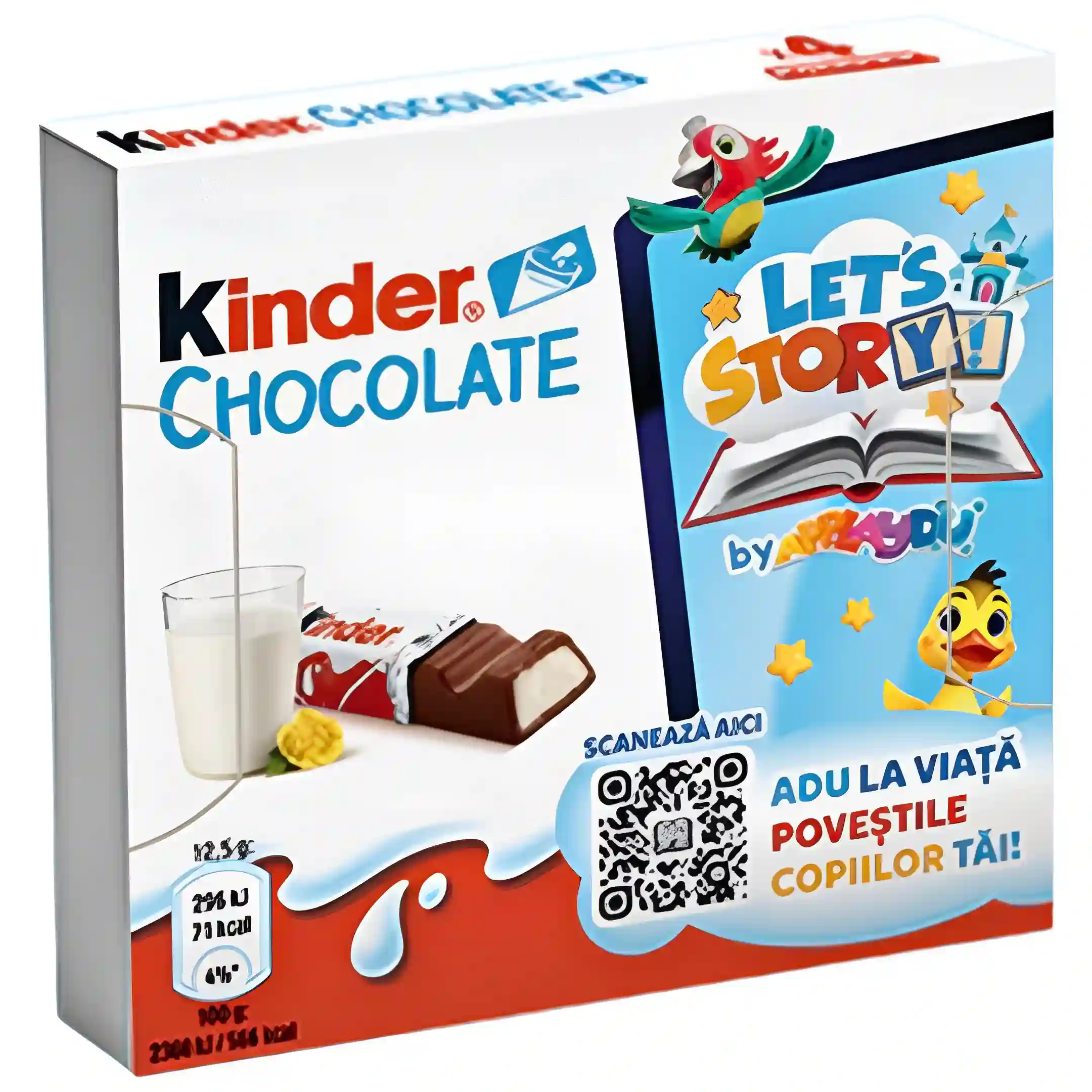 شکلات کیندر با کرم شیری و روکش کاکائویی...