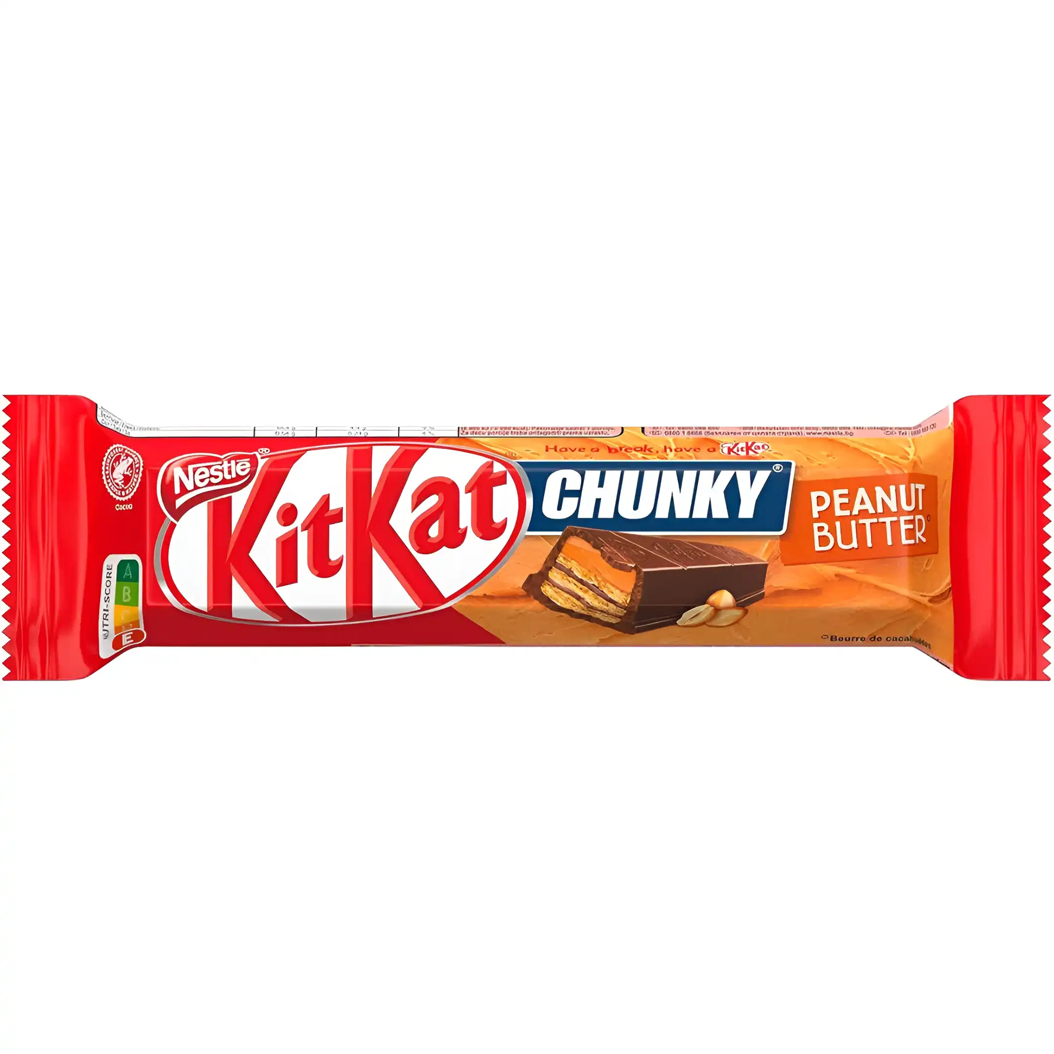 شکلات کیت کت چانکی با کرم بادام زمینی...