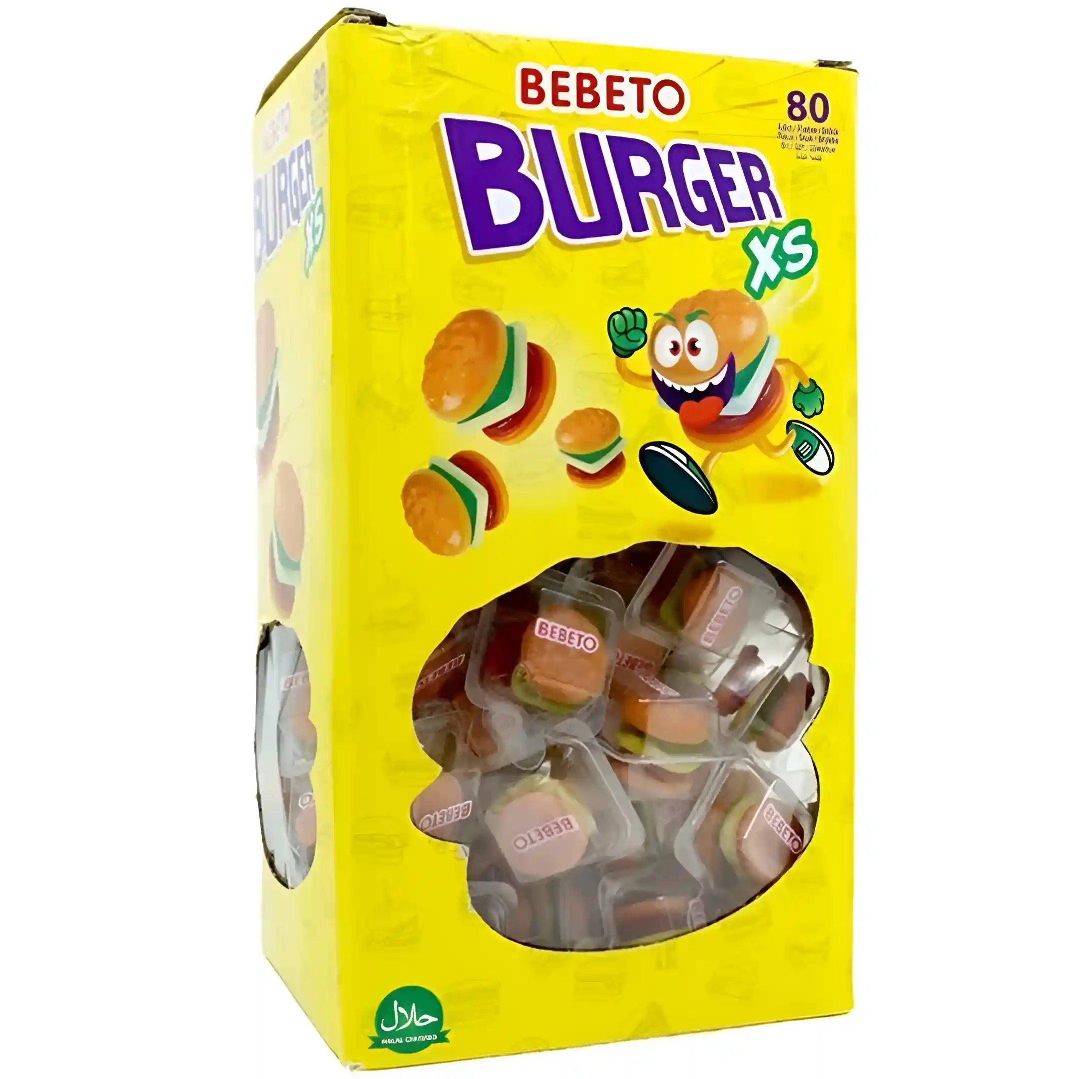 پاستیل ببتو مدل برگر Bebeto Burger بسته 80...