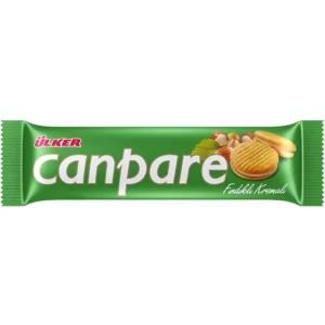 بیسکوئیت جان پاره اولکر با مغز کرم فندقی Ulker Canpare وزن 80 گرم