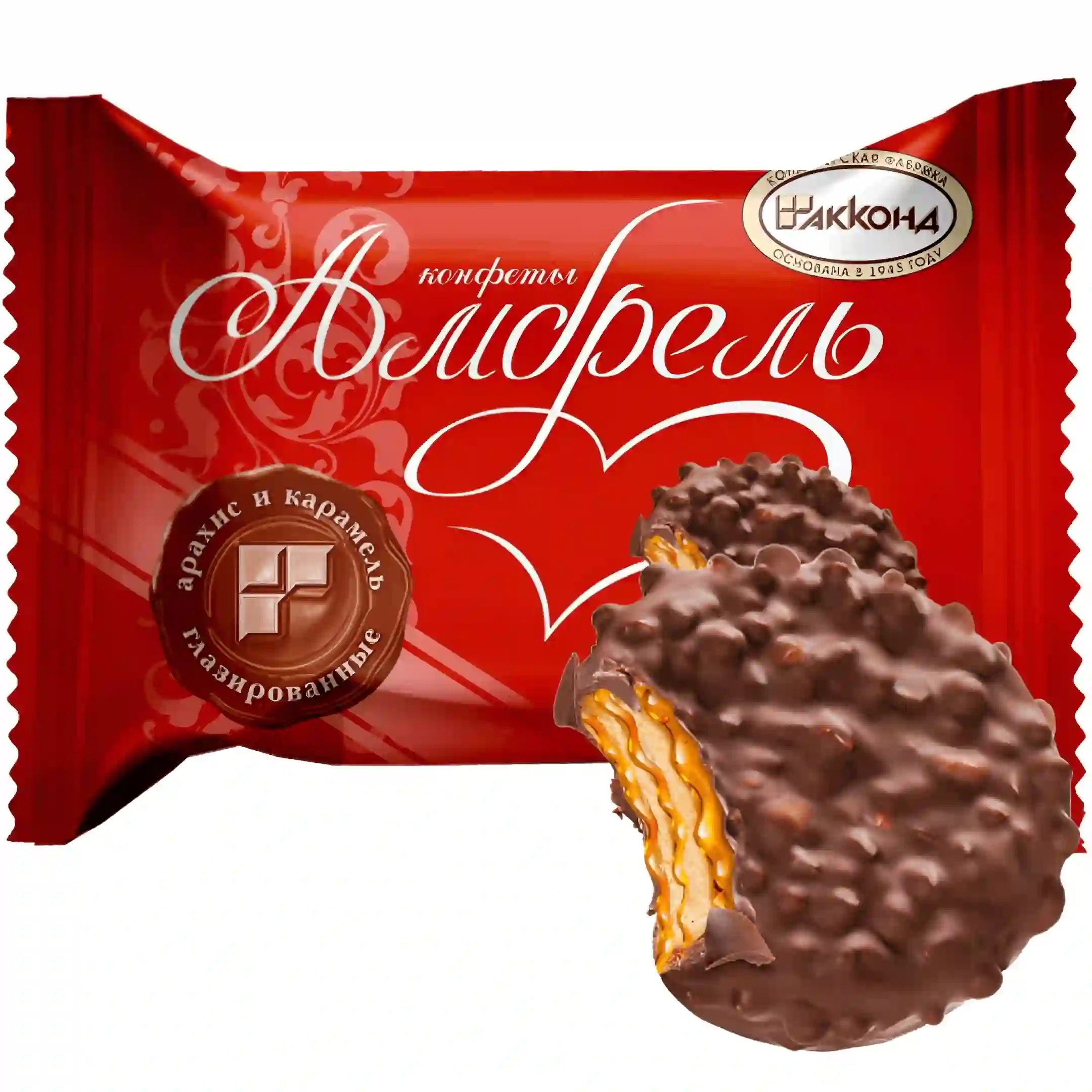 ویفر آمبلر آکوند با مغز کارامل و بادام...